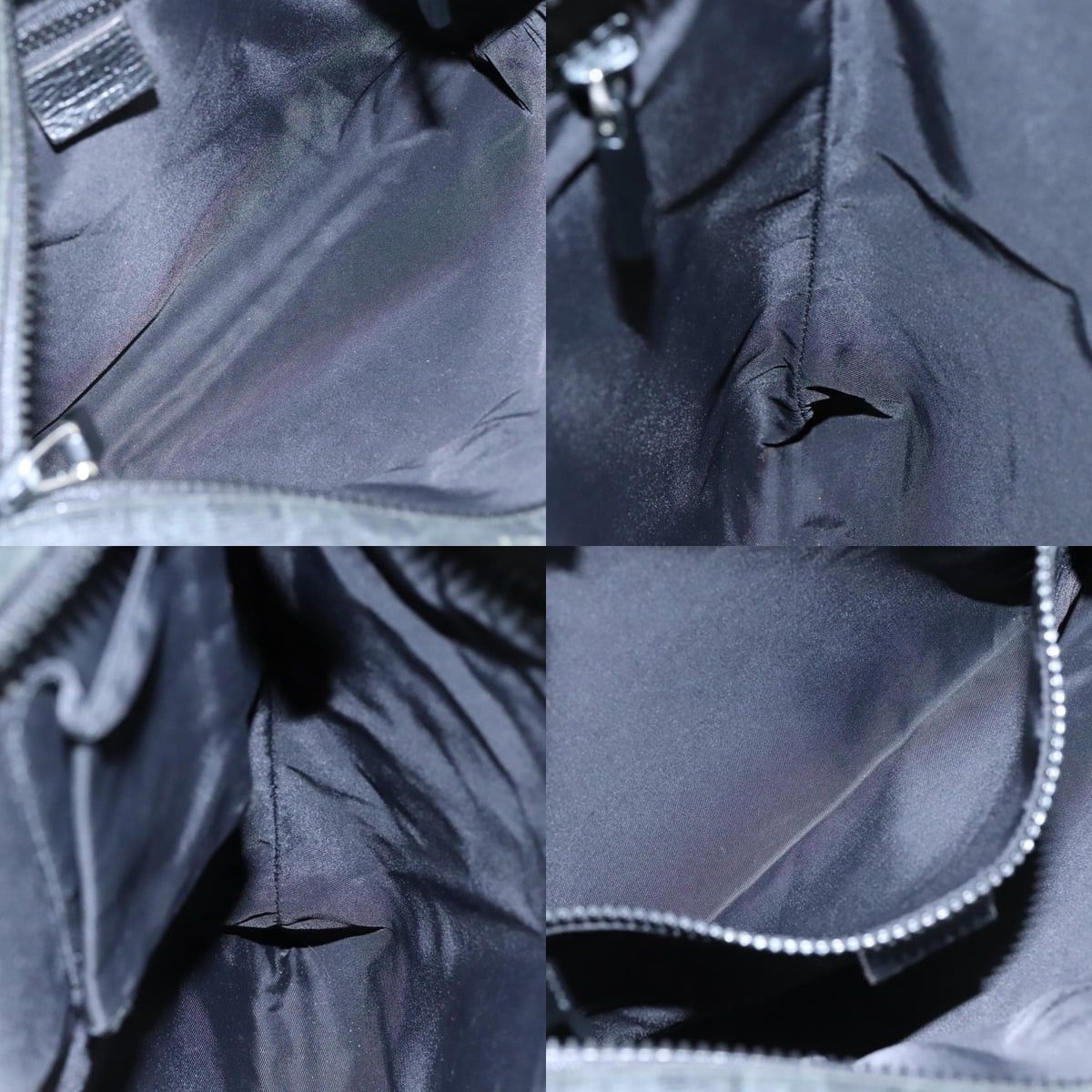Gucci GUCCI GG Supreme Shoulder Bag Pvc Leather Black Size ONE SIZE - 12 Thumbnail