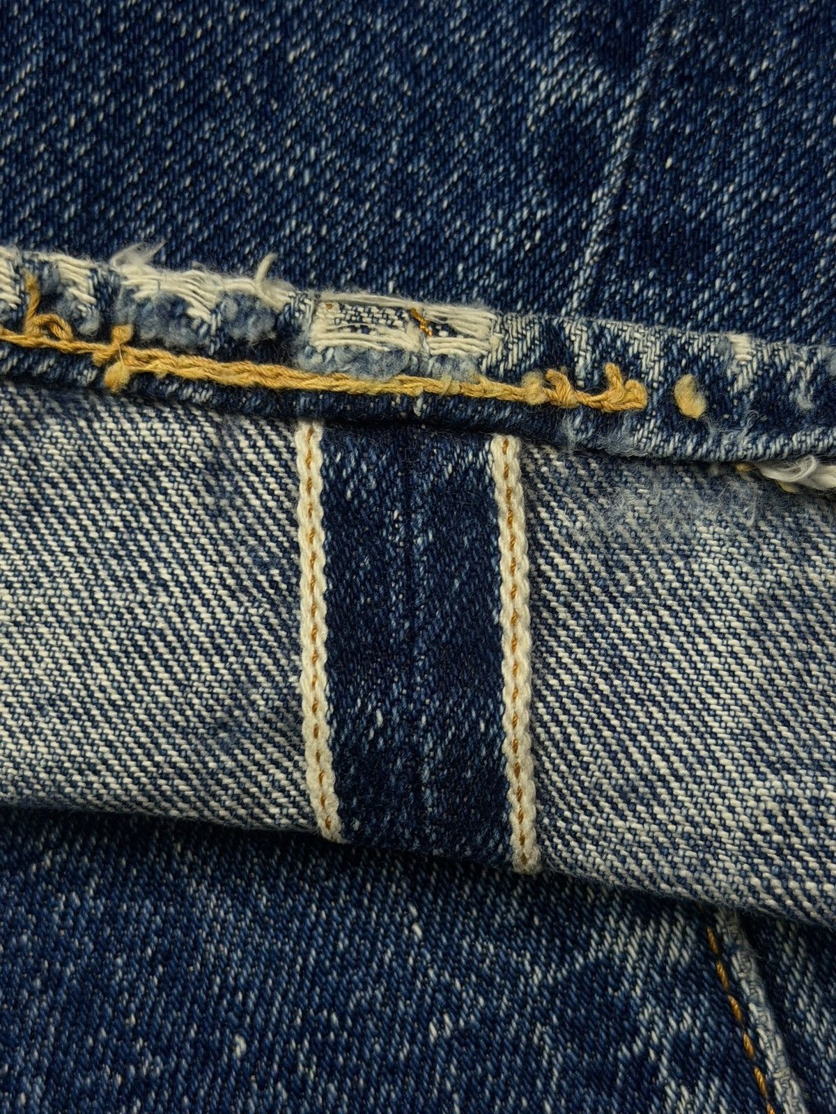 Denime Vintage 90s Denime Lot 221 Japanese Selvedge Denim Jeans W27 Size US 27 - 9 Thumbnail