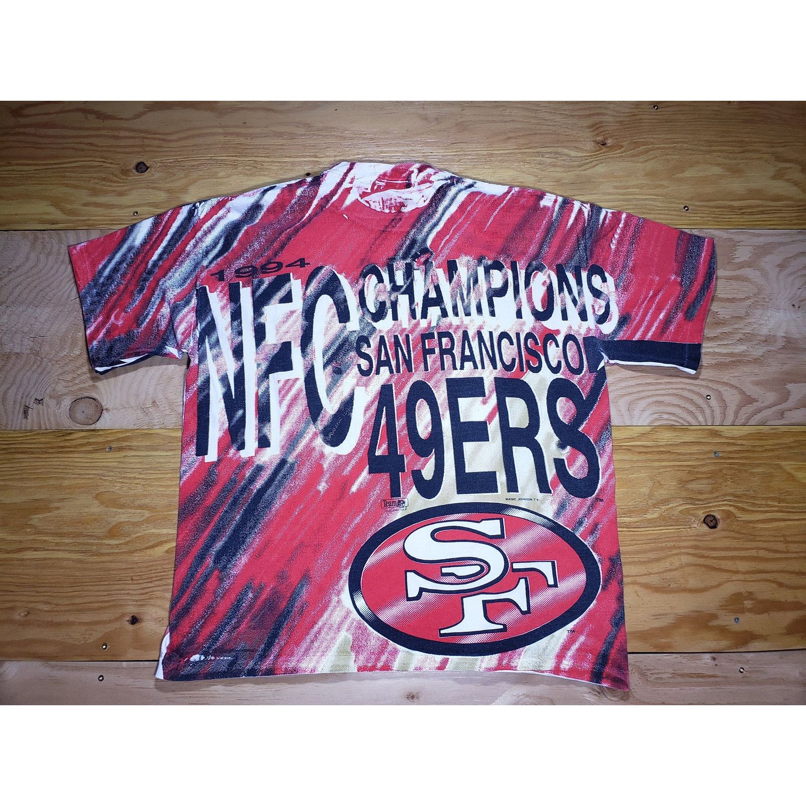 Other San Francisco 49ers Magic Johnson T-s 1994 Sz XL Size US XL / EU 56 / 4 - 2 Thumbnail