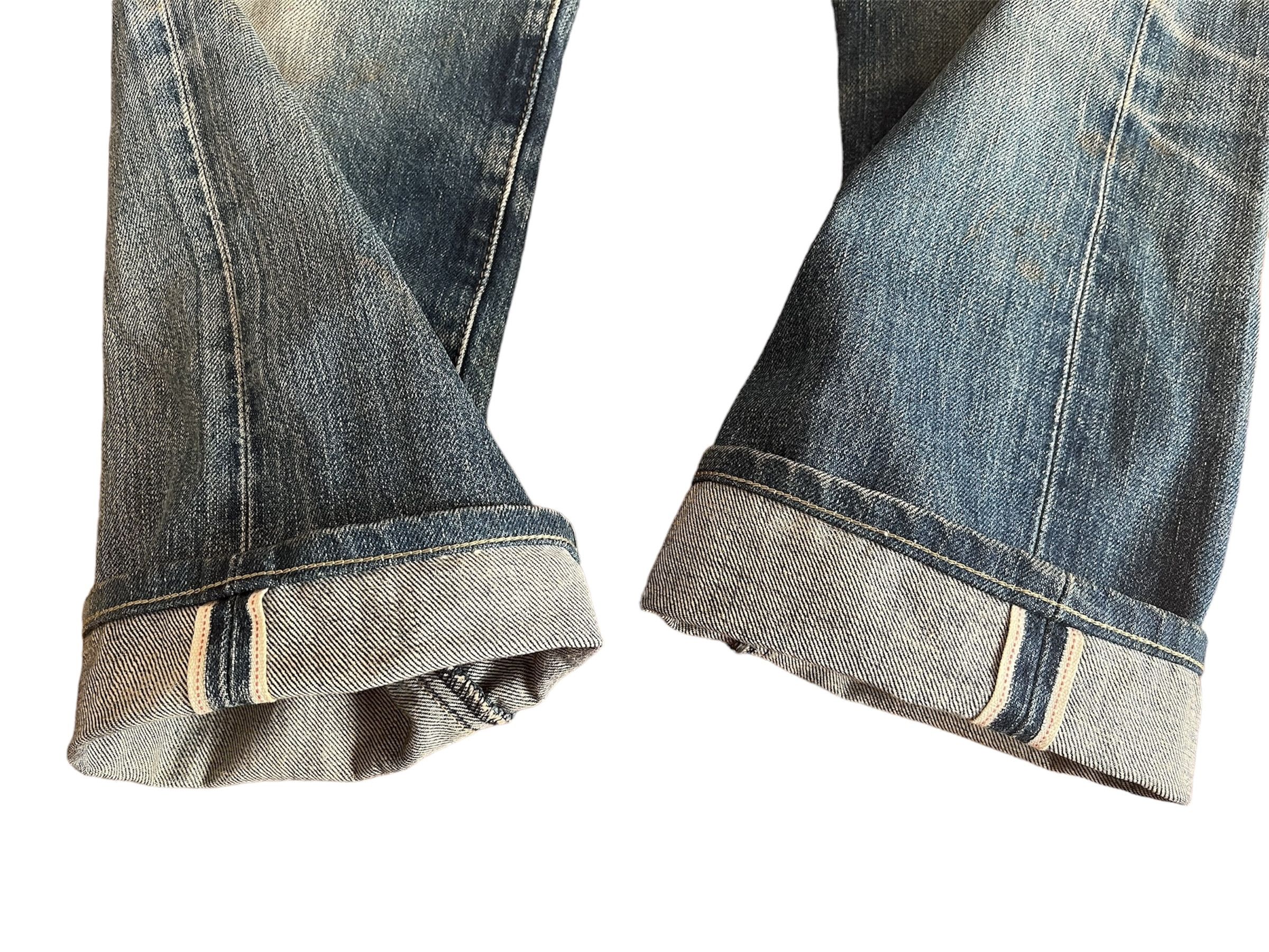 Levi's Rare Levi’s 503BXX Big E Redline W30 L34 Denim Distressed Size US 30 / EU 46 - 8 Thumbnail