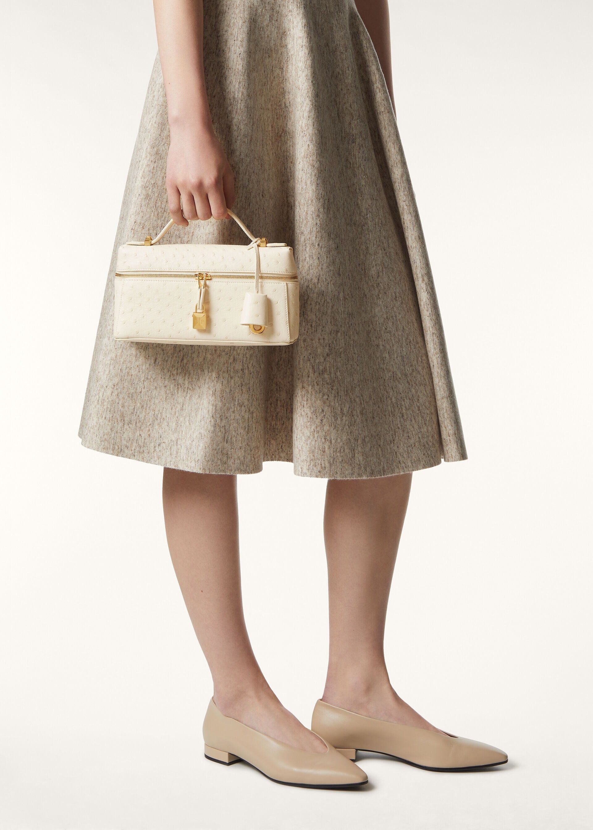 Loro Piana os11x0426 FAQ2180 Size: OS / L23 Extra Crossbody Bag White Size ONE SIZE - 6 Thumbnail