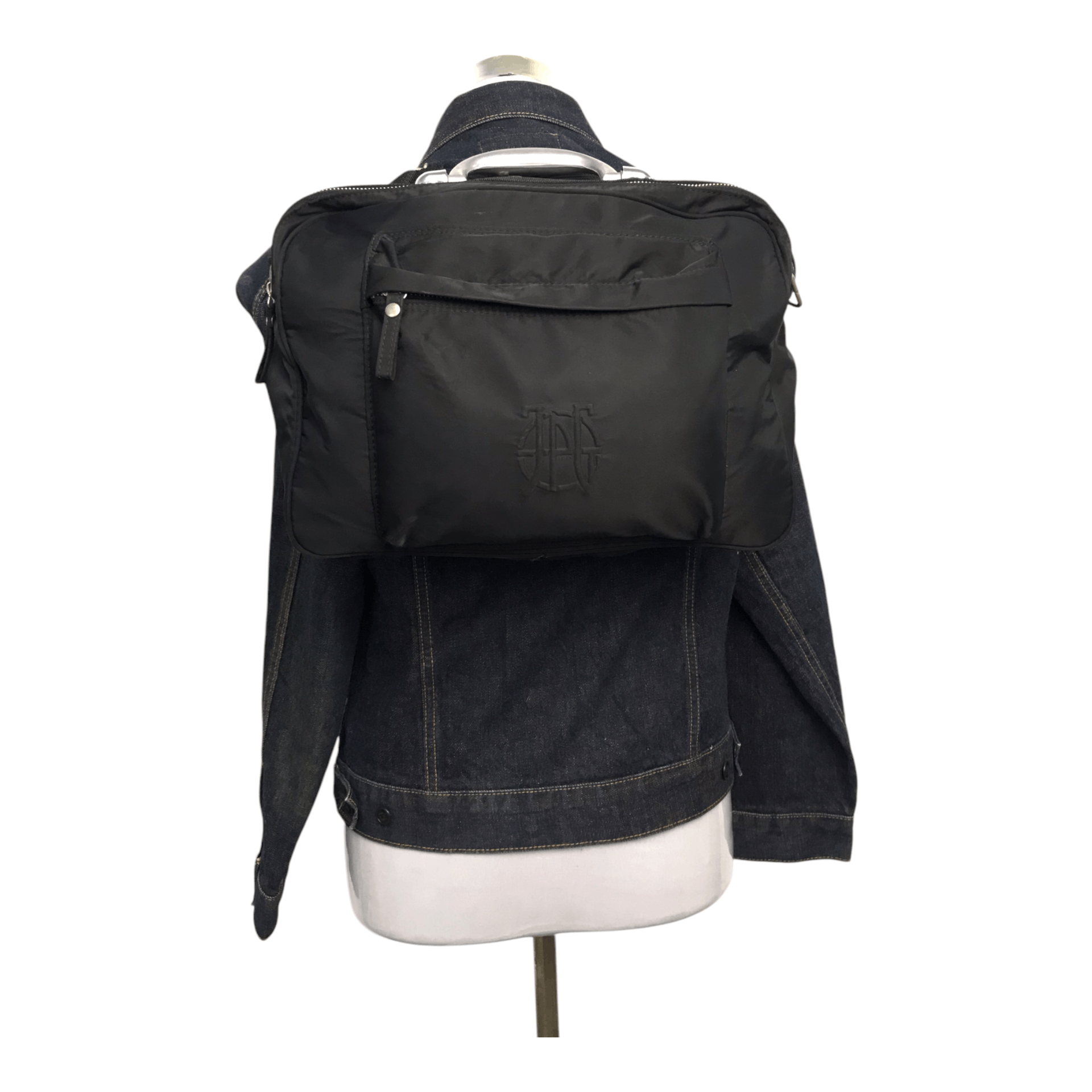 Japanese Brand × Jean Paul Gaultier JPG Jean Paul Gaultier Big Logo Sling/Bagpack Size ONE SIZE - 9 Thumbnail