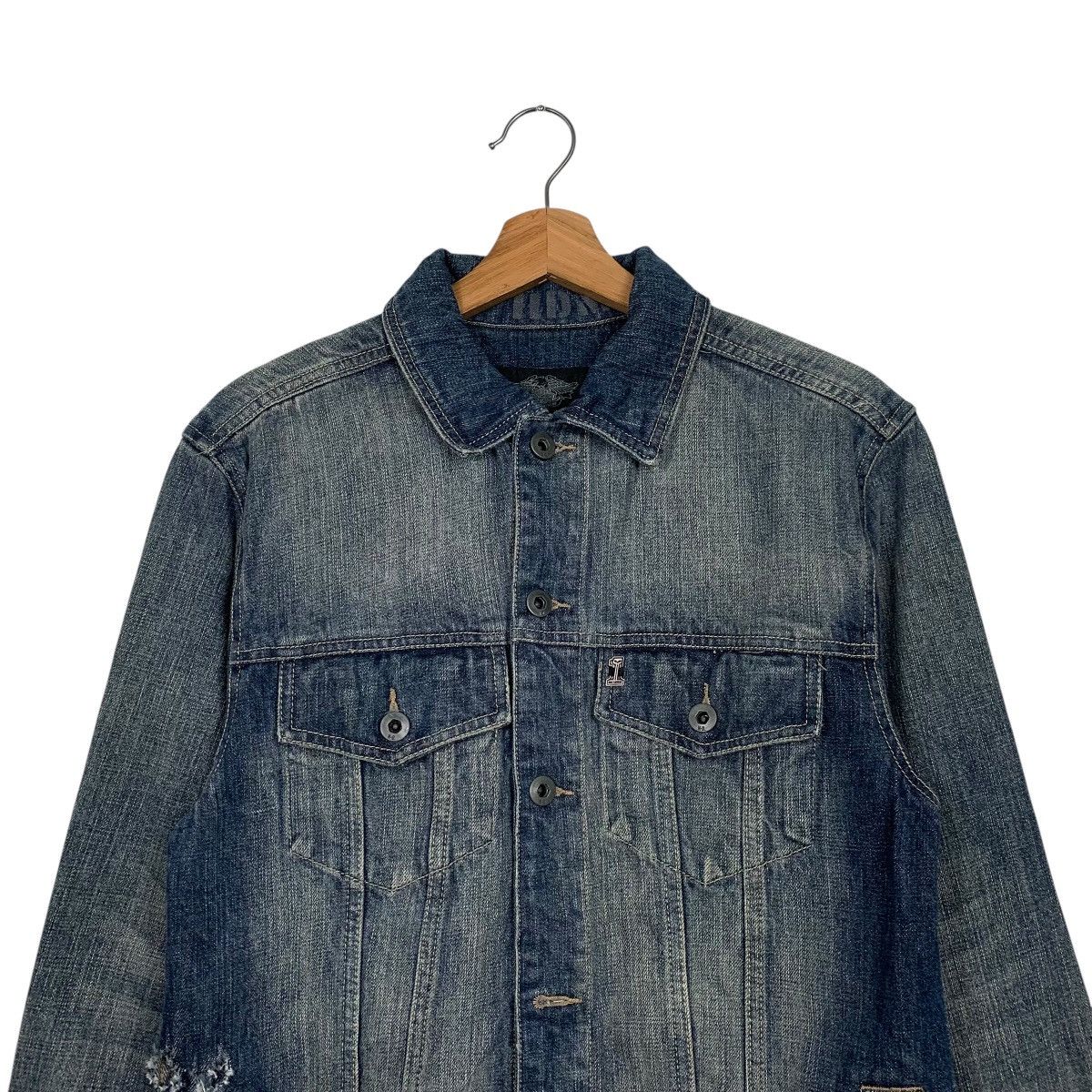 Harley Davidson Harley Davidson Denim Jacket Size US S / EU 44-46 / 1 - 2 Thumbnail