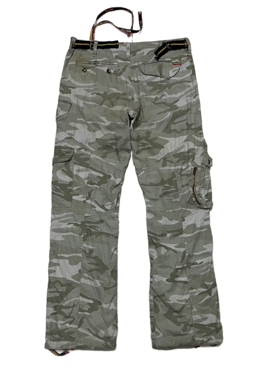 Pelle Pelle PELLE PELLE Soljah Rare Design Camo Cargo Pant Size US 32 / EU 48 - 2 Thumbnail