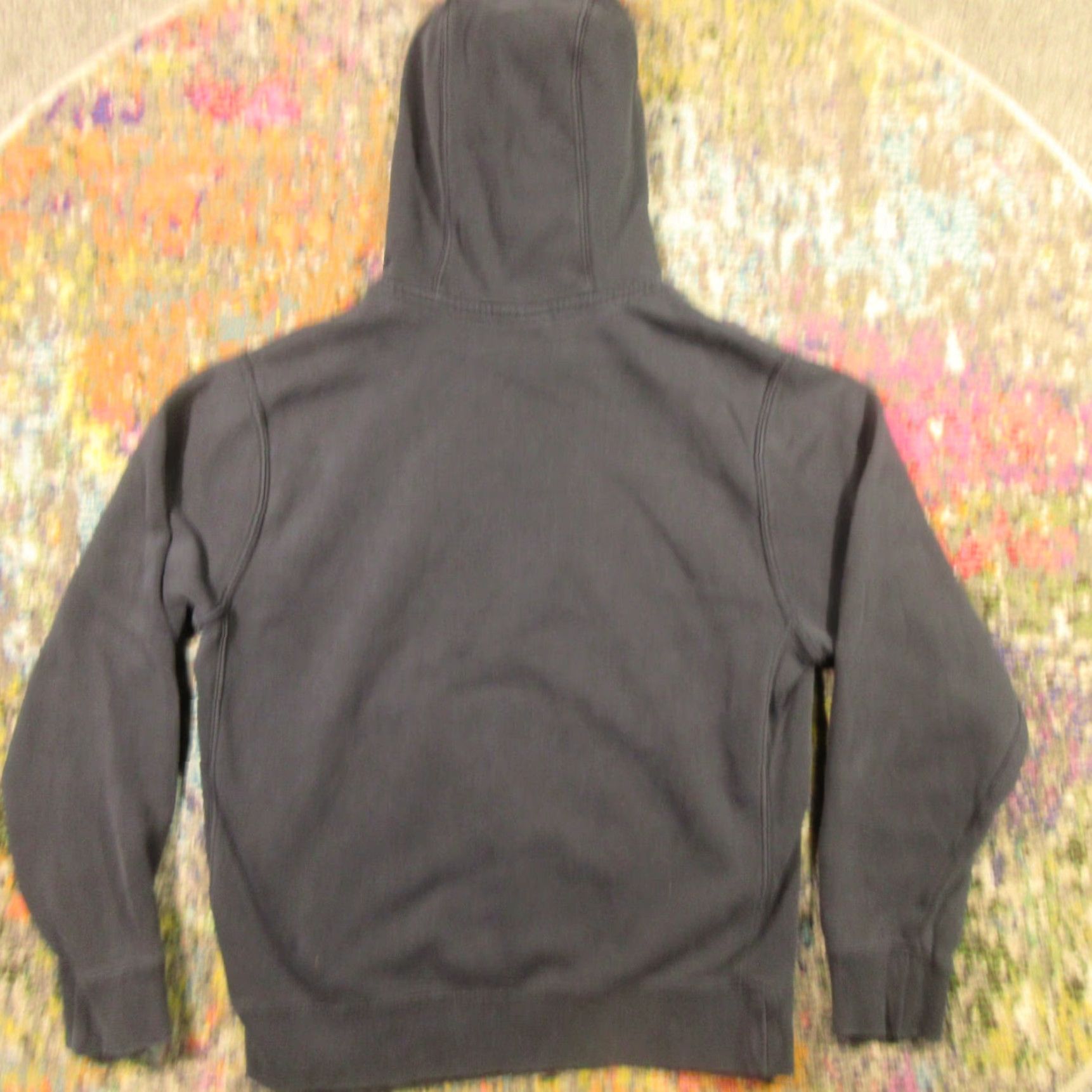 Nike VINTAGE Nike Hoodie Mens S Small Black Fleece Pullover Pouch Embroidered Swoosh EUC Size US S / EU 44-46 / 1 - 2 Thumbnail
