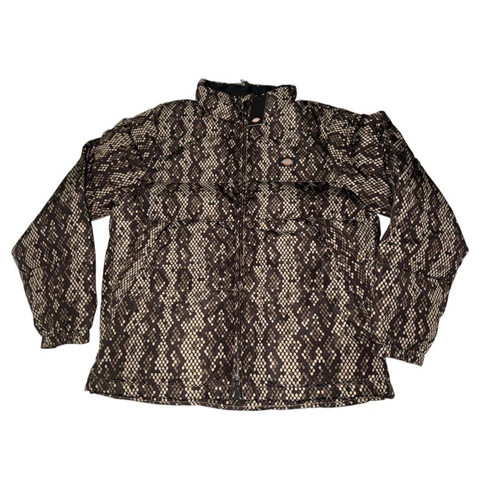 Dickies Dickies Camden Puffer Jacket Small Snakeskin Python 149 MSRP Size S / US 4 / IT 40 - 1 Thumbnail
