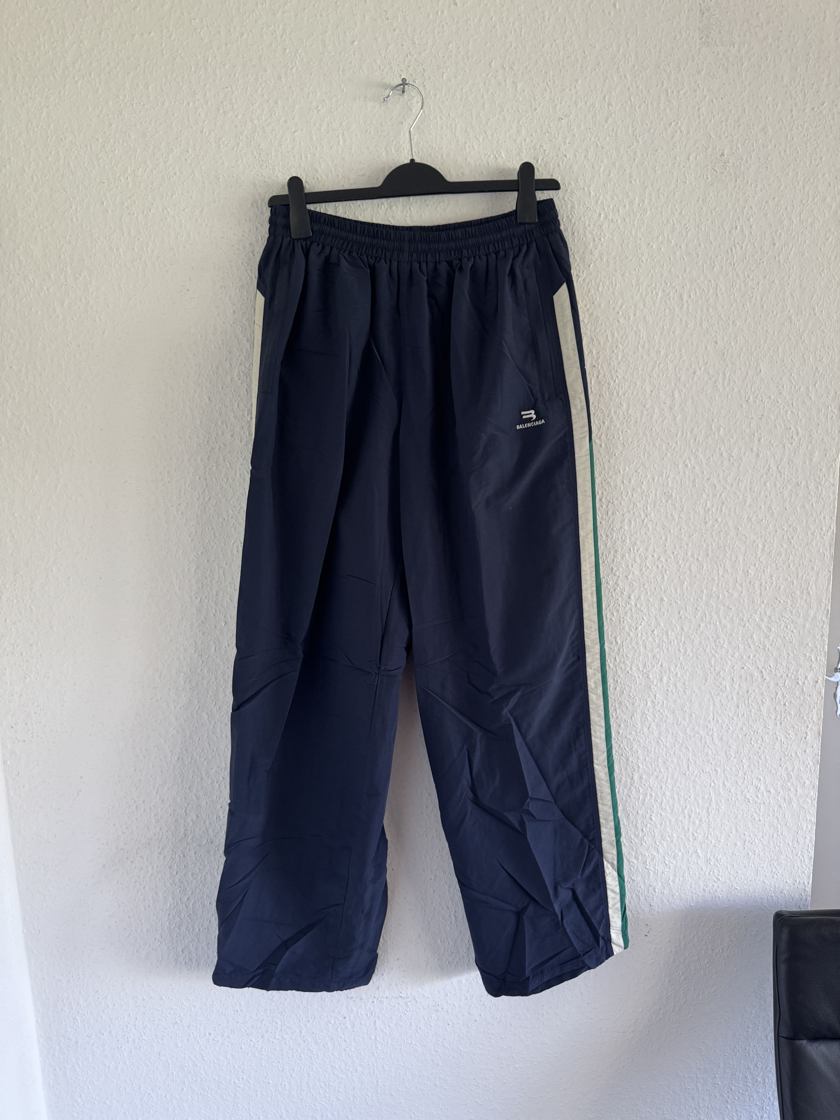 パンツ Balenciaga Sporty B Tracksuit Pants Wide Balenciaga Wide-Leg Tracksuit Pants - Bergdorf Goodman