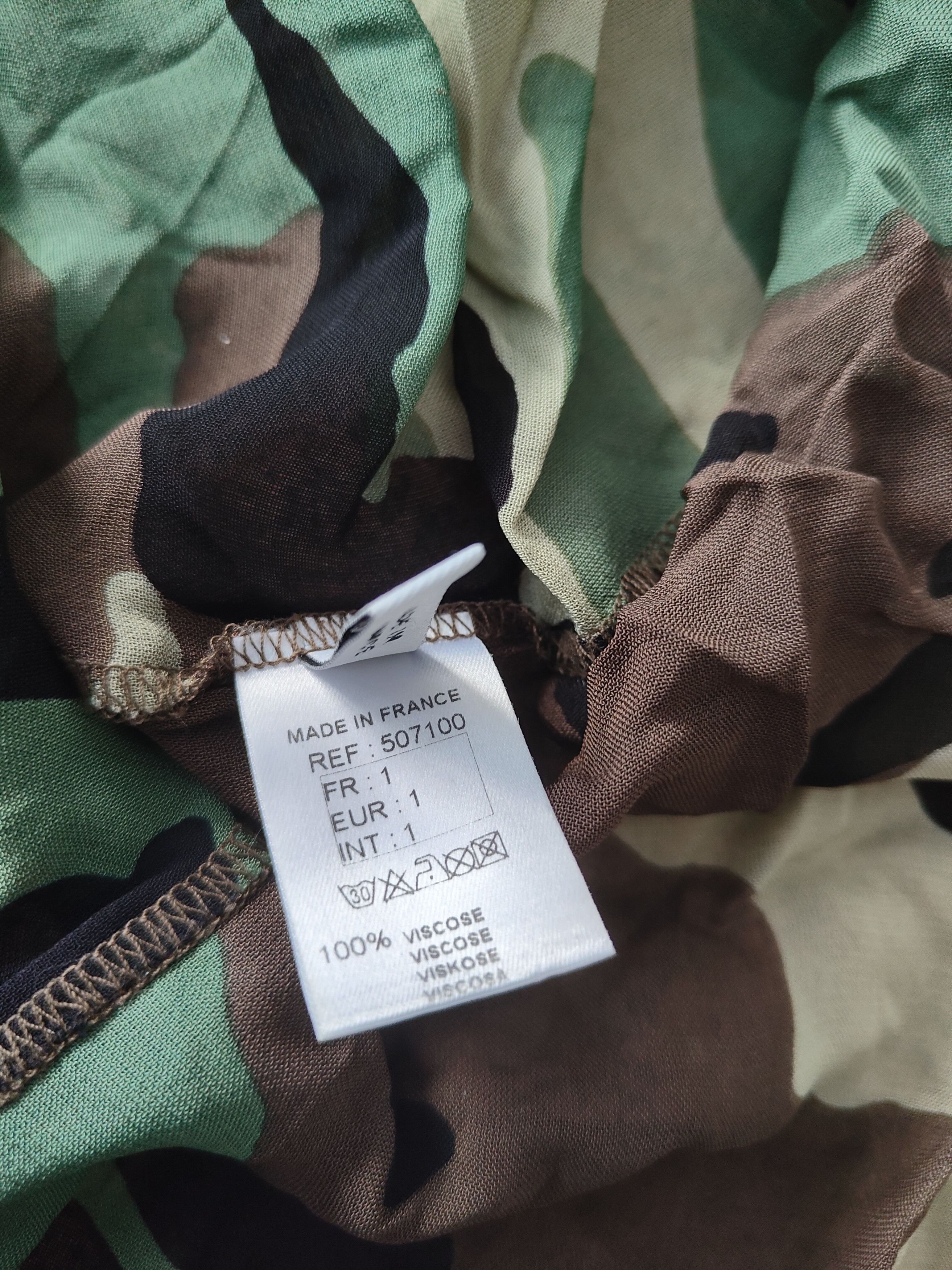 Dior Christian Dior camo pareo John galliano era 2004 Size ONE SIZE - 3 Thumbnail