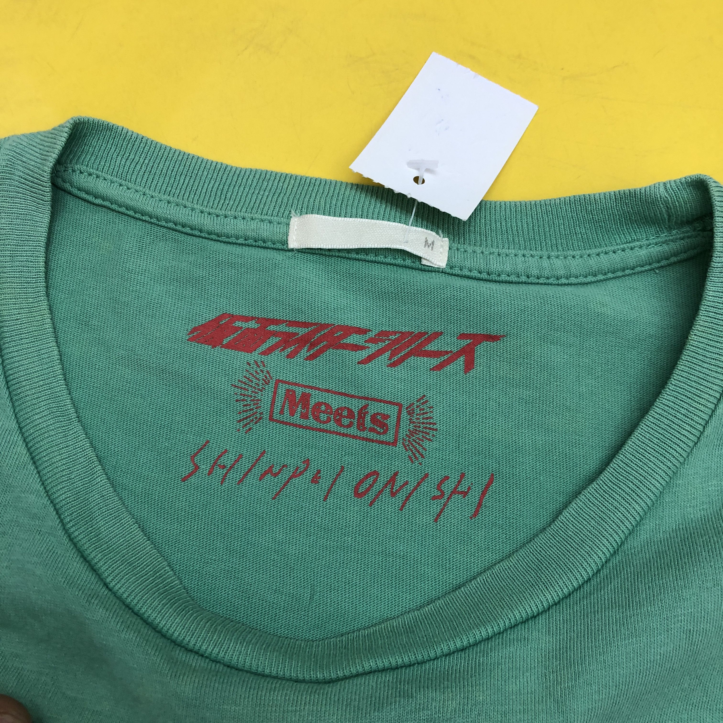 Anime Vintage Masked Rider T Shirt Japanese Anime Cartoon Tees Size US M / EU 48-50 / 2 - 4 Thumbnail