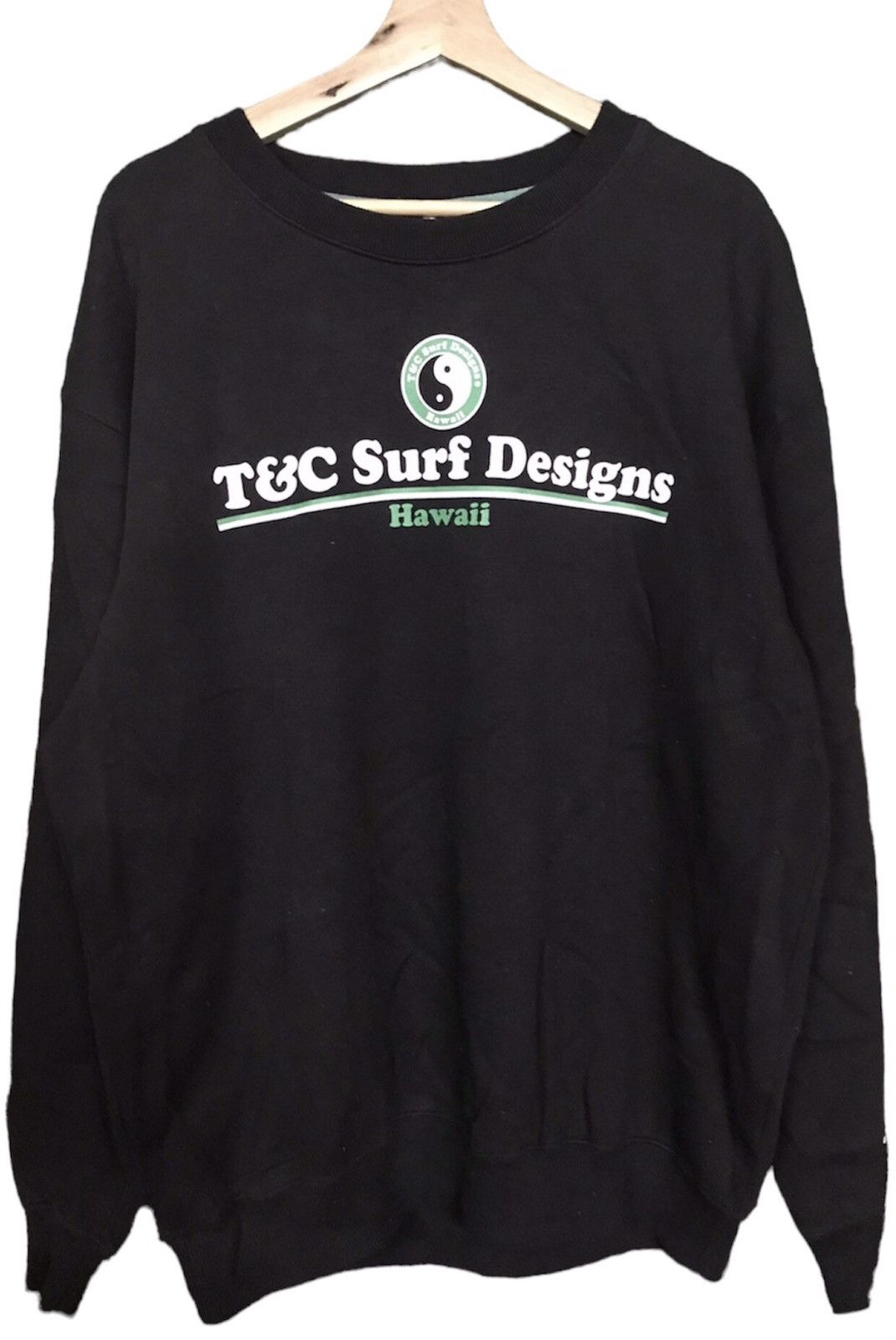 The Unbranded Brand T & C Sweatshirt Big Logo Crewneck Pullover Size US XL / EU 56 / 4 - 1 Thumbnail