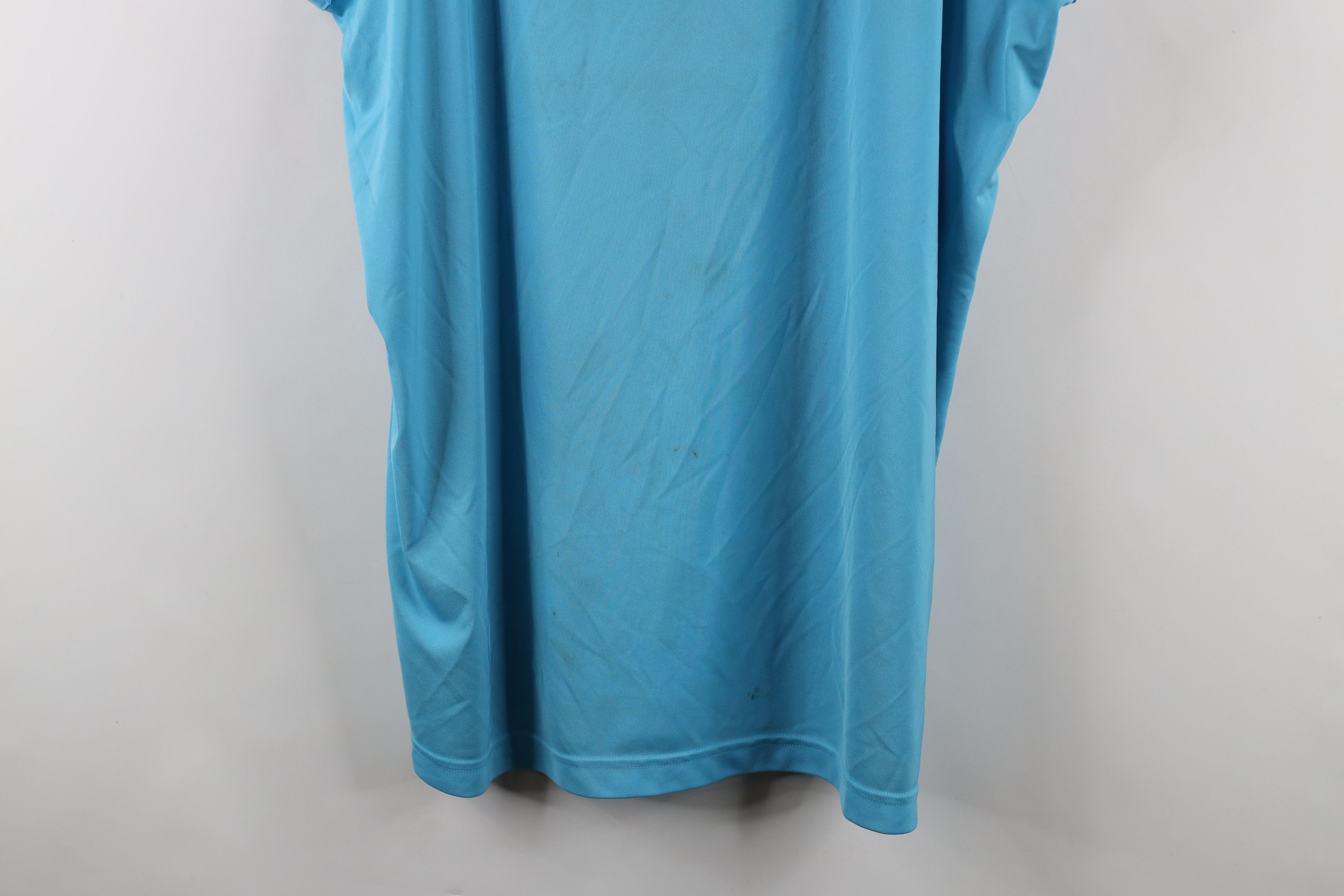 Adidas × Vintage Adidas Aeroready Spell Out Tank Top T-Shirt Blue Gym Size US XXL / EU 58 / 5 - 3 Thumbnail