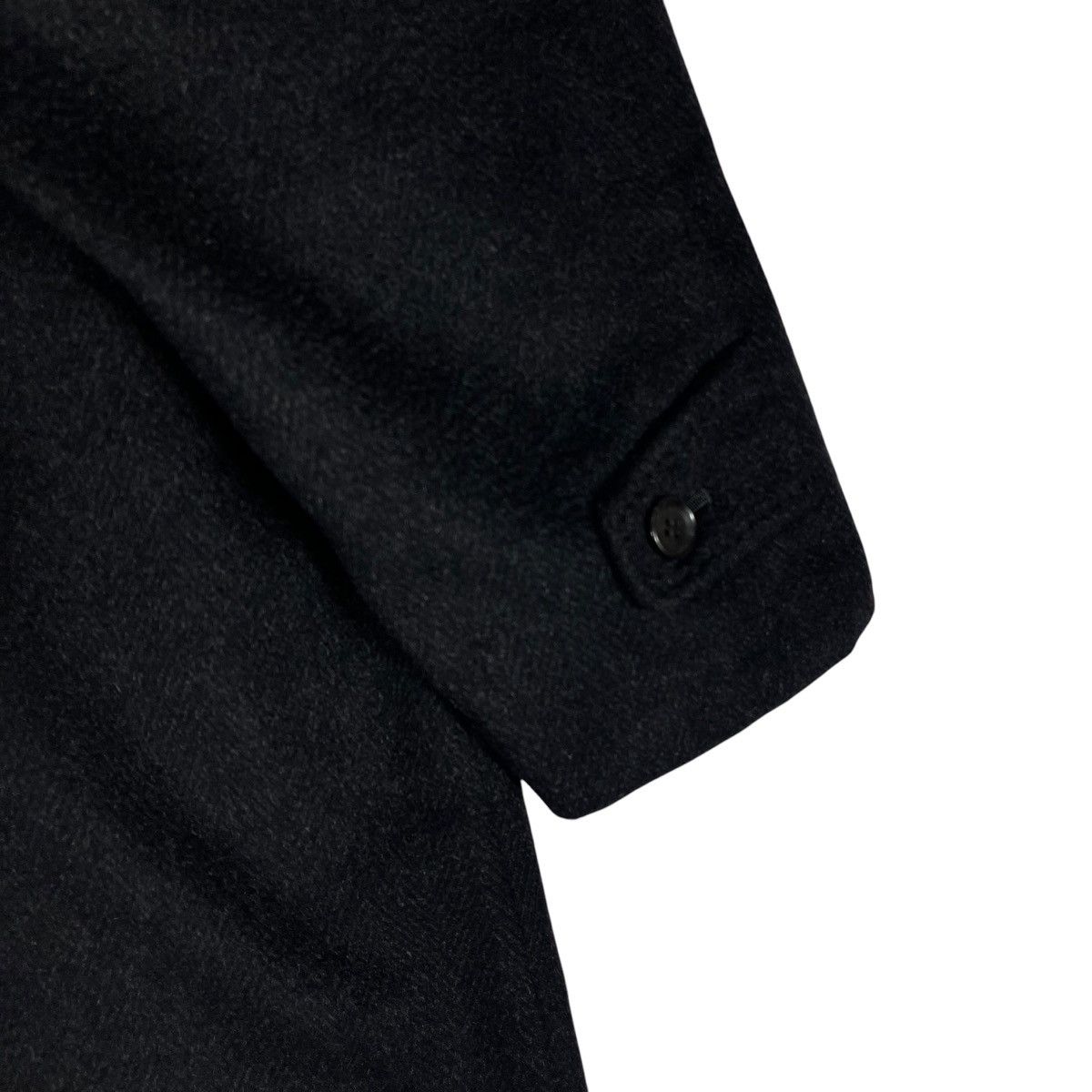 Japanese Brand Vintage L.E. Limited Edition 100% Cashmere Overcoat Black Size US L / EU 52-54 / 3 - 11 Thumbnail