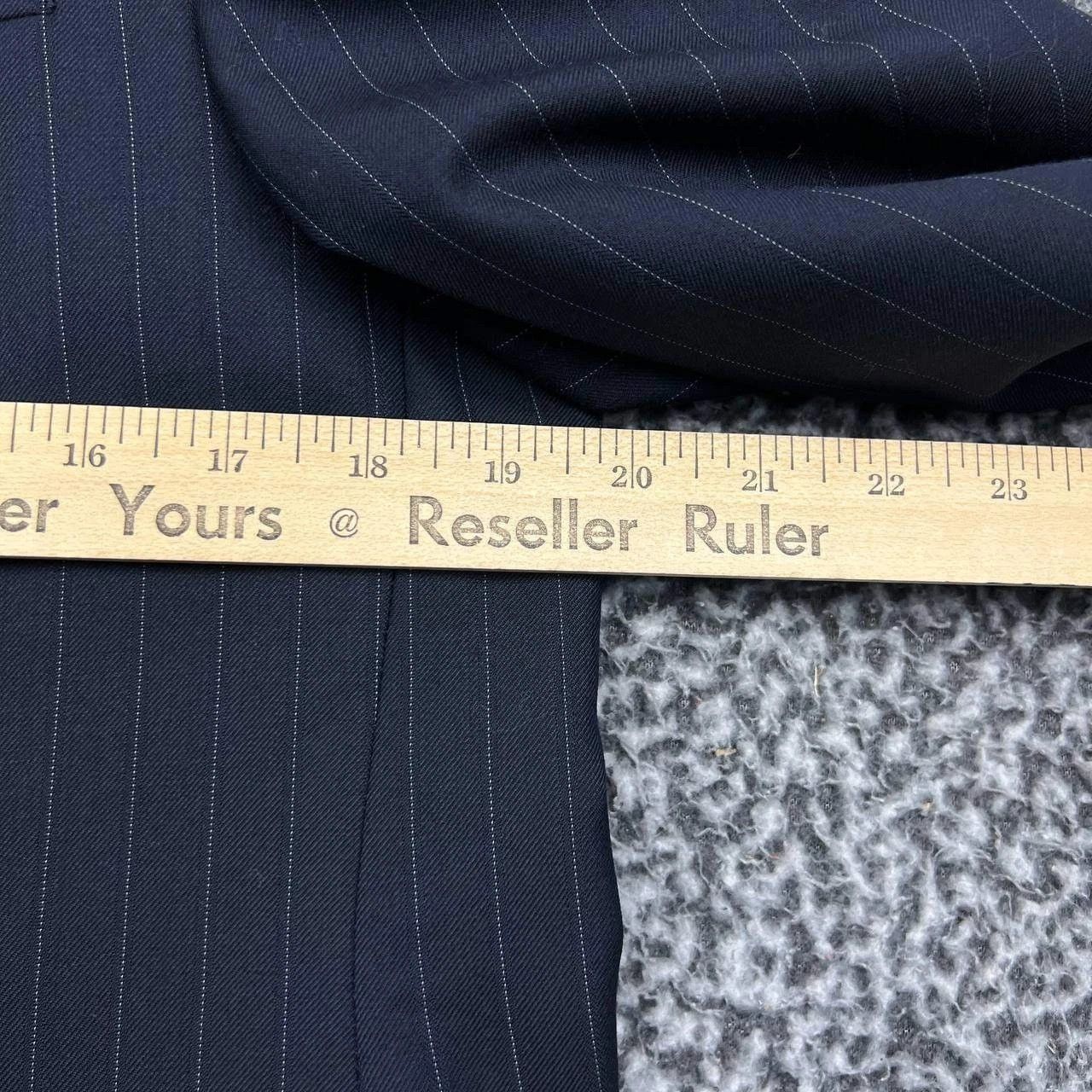 Lauren Ralph Lauren Lauren Ralph Lauren Blazer Men 38R Pinstripe Two Button Wool Size 38R - 6 Thumbnail