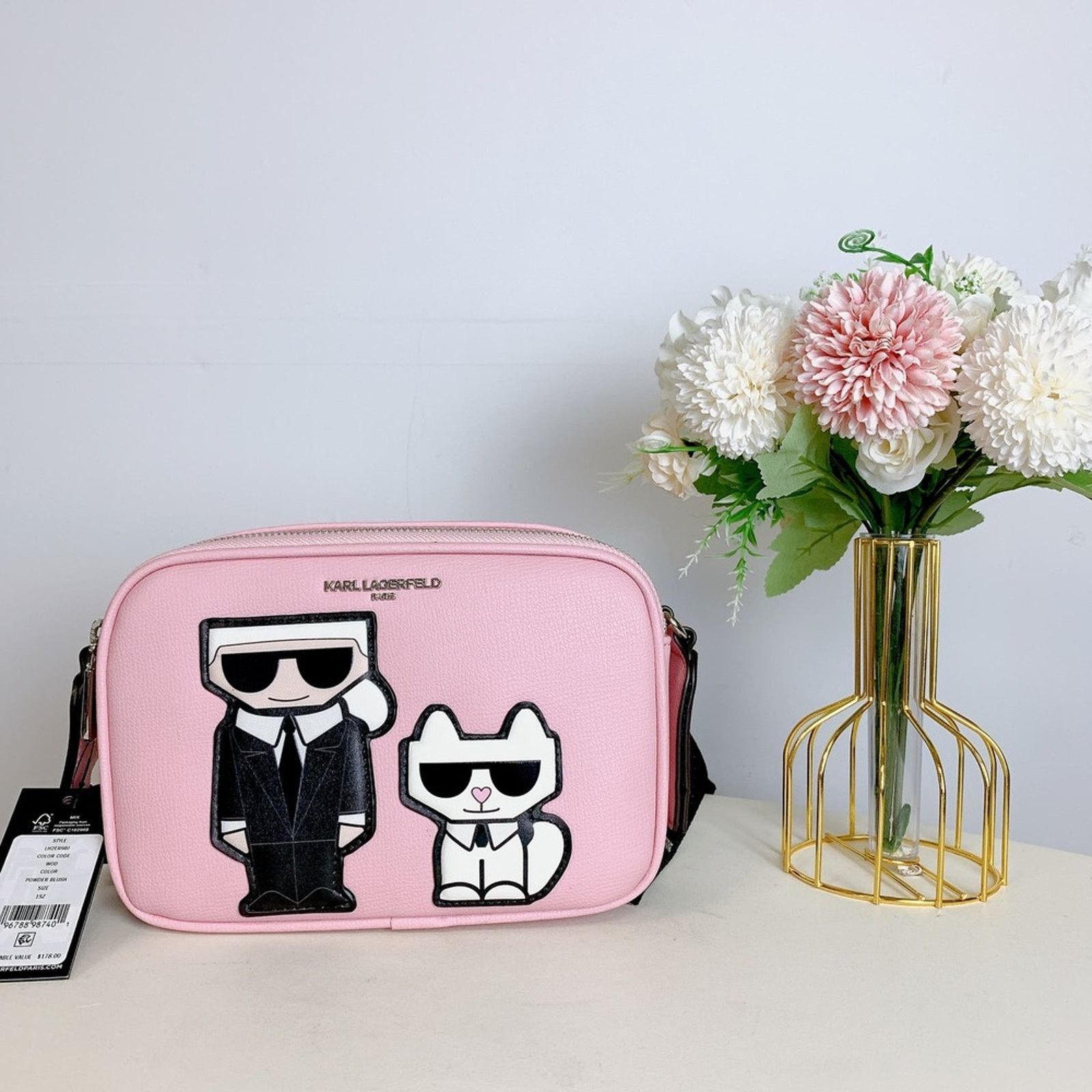 Karl Lagerfeld Karl Lagerfeld LH2ER9BJ MAYBELLE CAMERA CROSSBODY Size ONE SIZE - 2 Thumbnail
