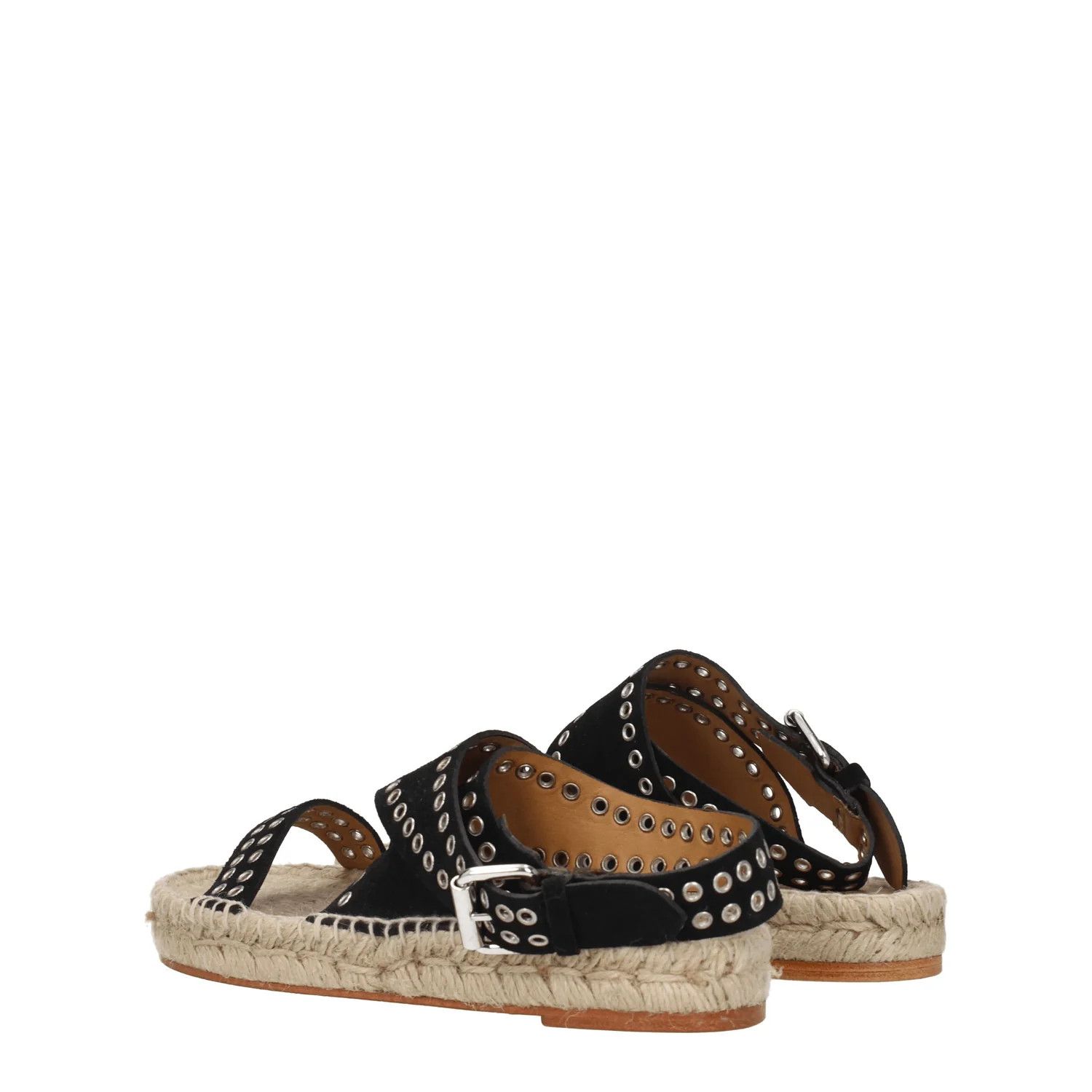 Isabel Marant ob1o1e1124 Suede Sandals in Black Size US 6 / IT 36 - 4 Thumbnail