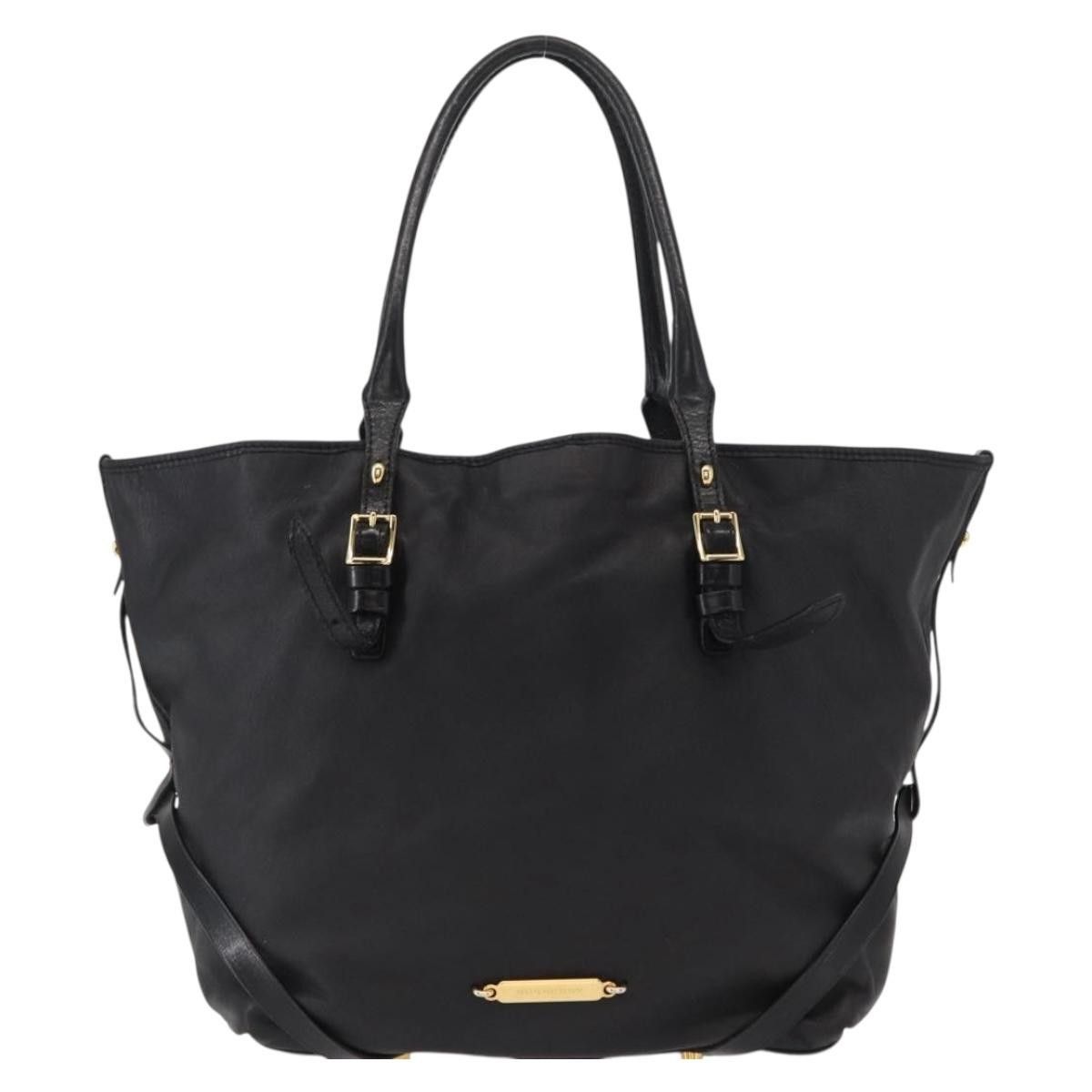 Burberry Burberry Vintage Tote Leather Size ONE SIZE - 1 Thumbnail