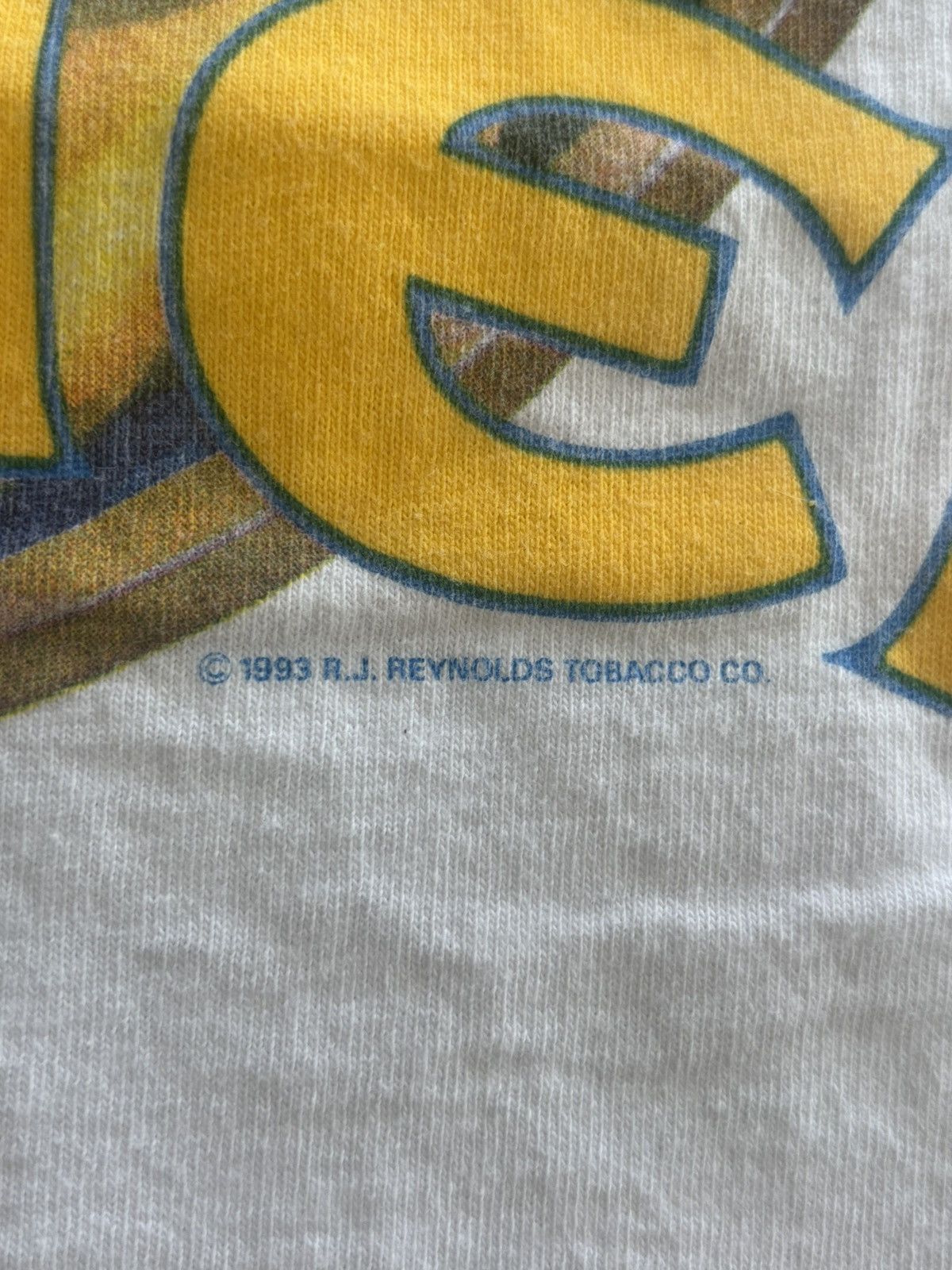 Vintage Rare 1993 Joe Camel Fireworks pocket tee Size US L / EU 52-54 / 3 - 3 Thumbnail