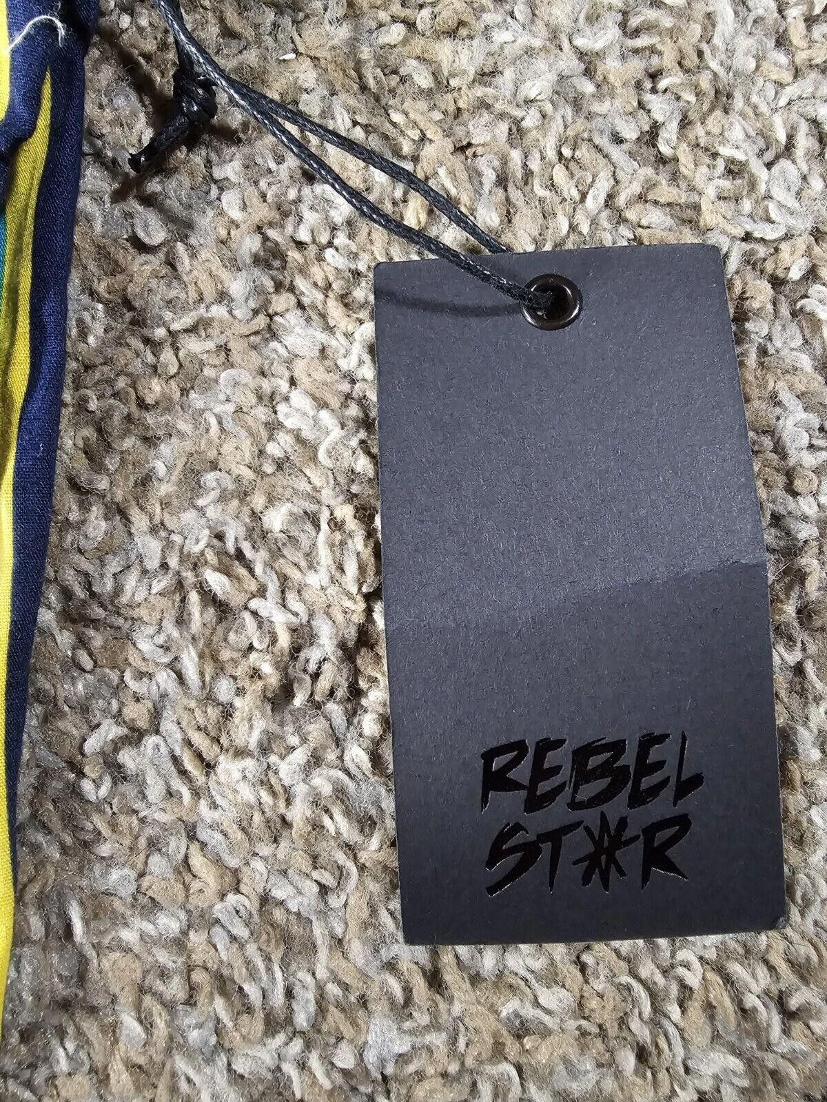 Designer rebel star the original rebel NWT striped button up shirt M Size US M / EU 48-50 / 2 - 2 Thumbnail