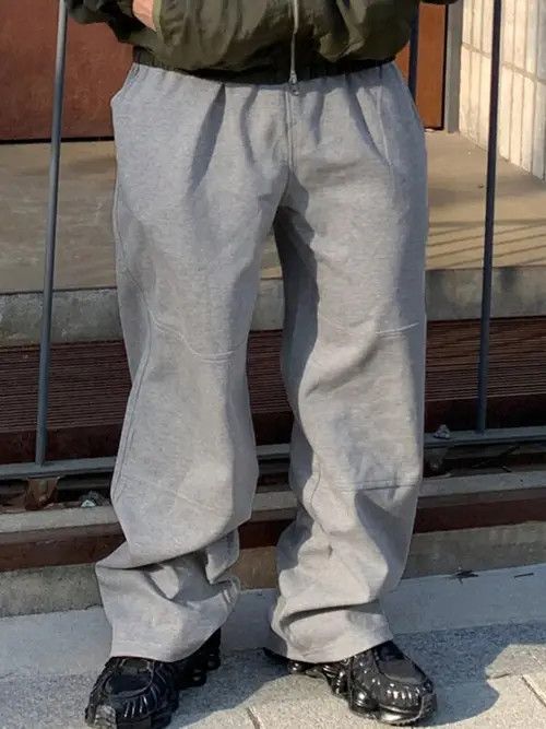 Designer × High Sport Bag Baggy streetwear drill Loose Sweatpants Size US 34 / EU 50 - 4 Thumbnail