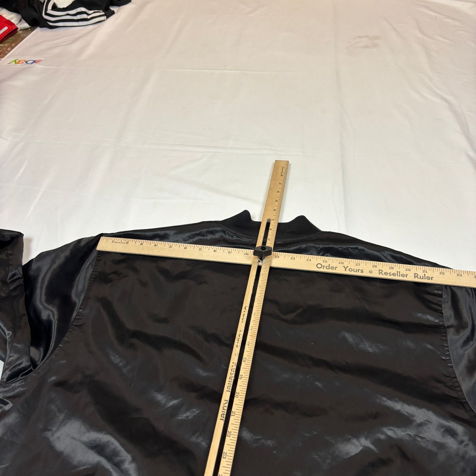 Adidas Adidas Def Jam Records Bomber Men's Large Satin Jacket Size US L / EU 52-54 / 3 - 8 Thumbnail