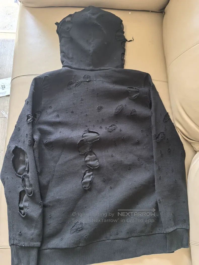 Givenchy Givenchy Big destruction hooded hoodie Size US XS / EU 42 / 0 - 2 Thumbnail