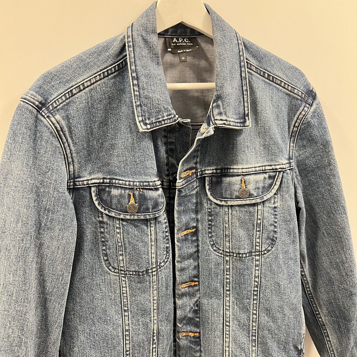 A.P.C. Like New APC mens denim jacket M Size US M / EU 48-50 / 2 - 9 Thumbnail