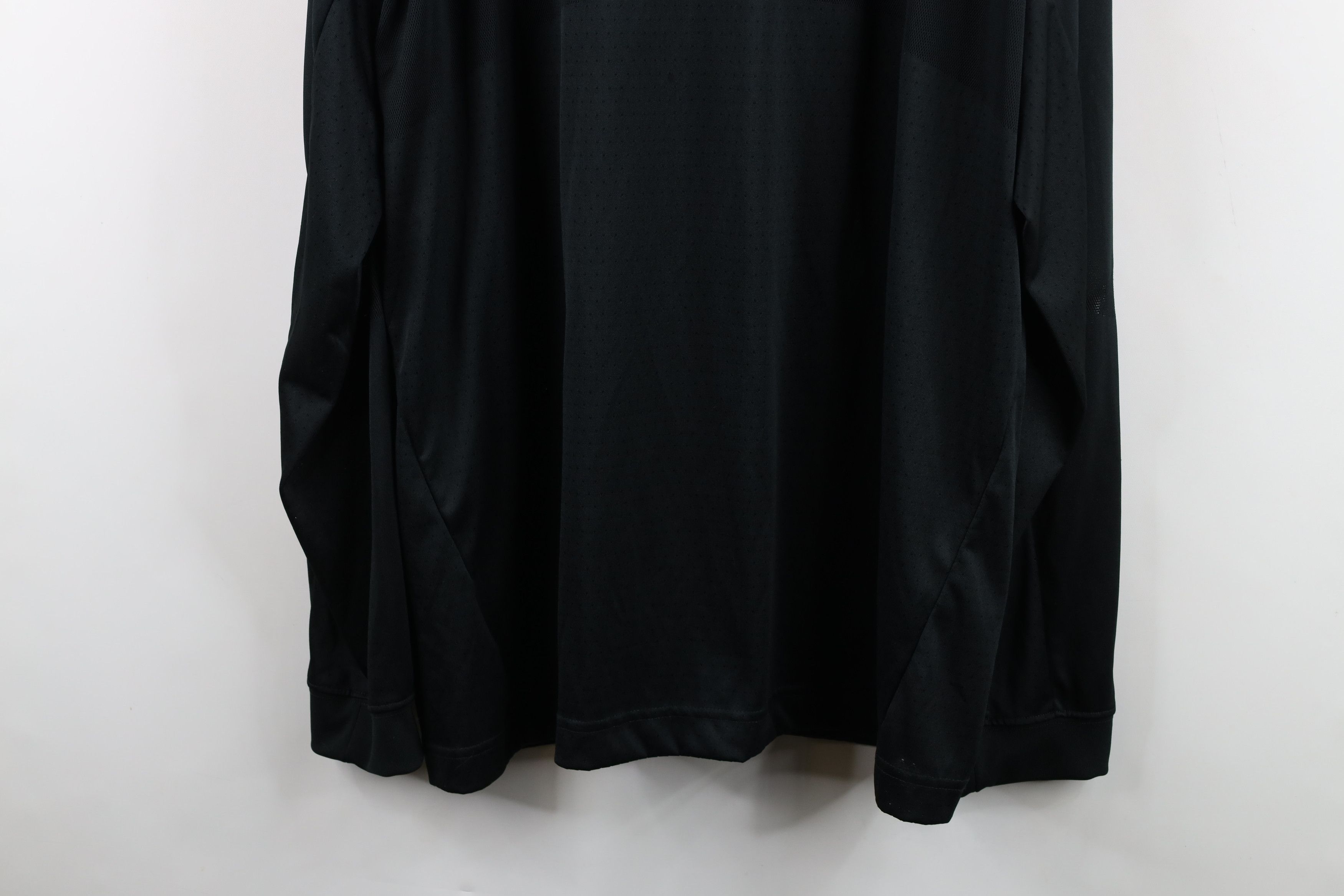 Nike Vintage Nike Golf Mini Swoosh Knit Long Sleeve Polo Shirt Size US XXL / EU 58 / 5 - 12 Thumbnail
