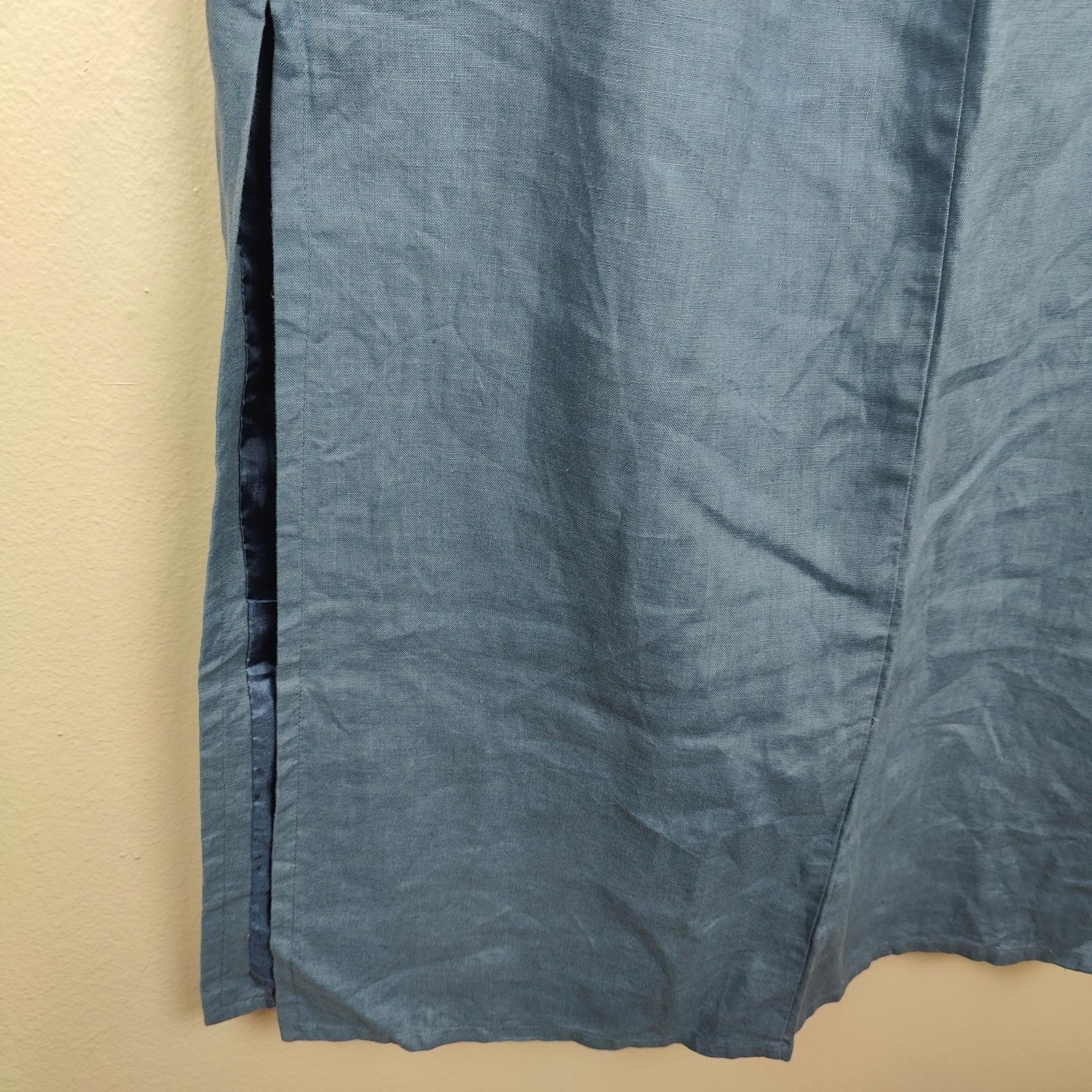 Other Vintage Y2K Edward Linen Cargo Maxi Skirt Womens Medium Size 29" - 4 Thumbnail
