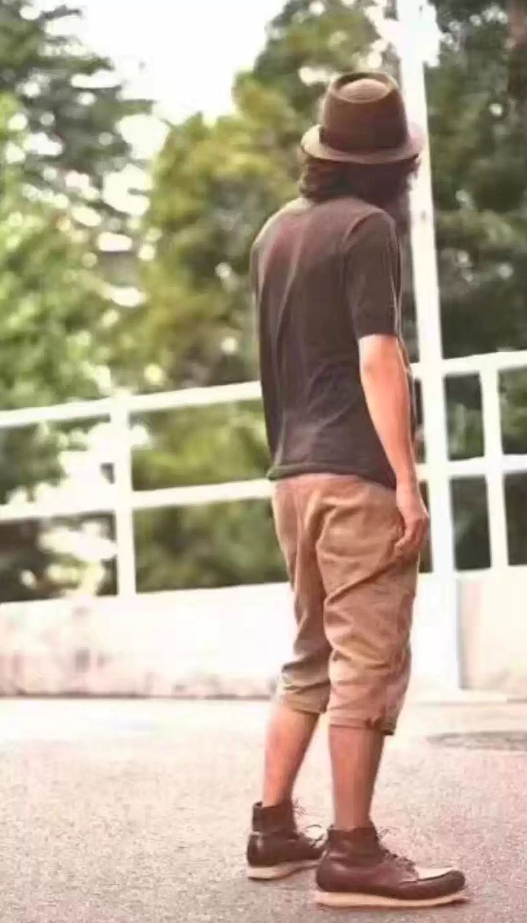 image of Freewheelers Out-Of-Print Shorts 2013, Glenston in Brown, Men's (Size 34)