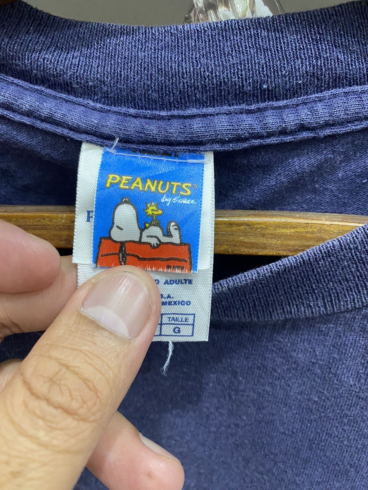 Vintage VINTAGE PEANUTS TSHIRT Size US L / EU 52-54 / 3 - 5 Thumbnail
