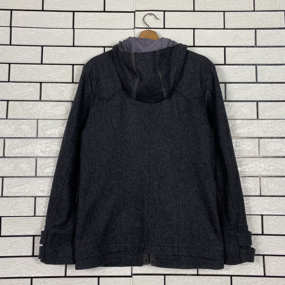 PPFM 📌Wool Duffle Cropped Jacket Punk PPFM Japan Size US L / EU 52-54 / 3 - 9 Thumbnail