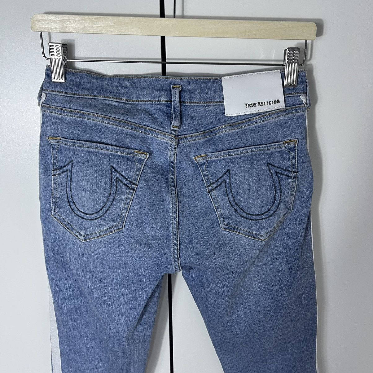 True Religion True Religion Halle Super Skinny Denim Blue Jeans Streetwear Size 28" / US 6 / IT 42 - 11 Thumbnail