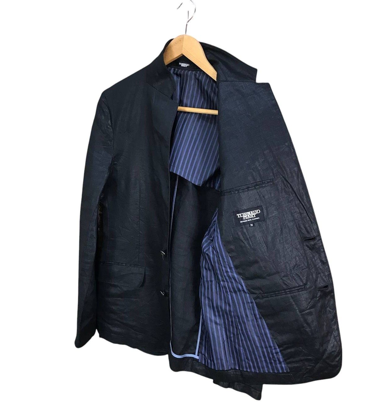 Tornado Mart TORNADO MART BLACK MAMBA MINIMALIST LIGHTJACKET JAPAN MADE Size US M / EU 48-50 / 2 - 5 Thumbnail