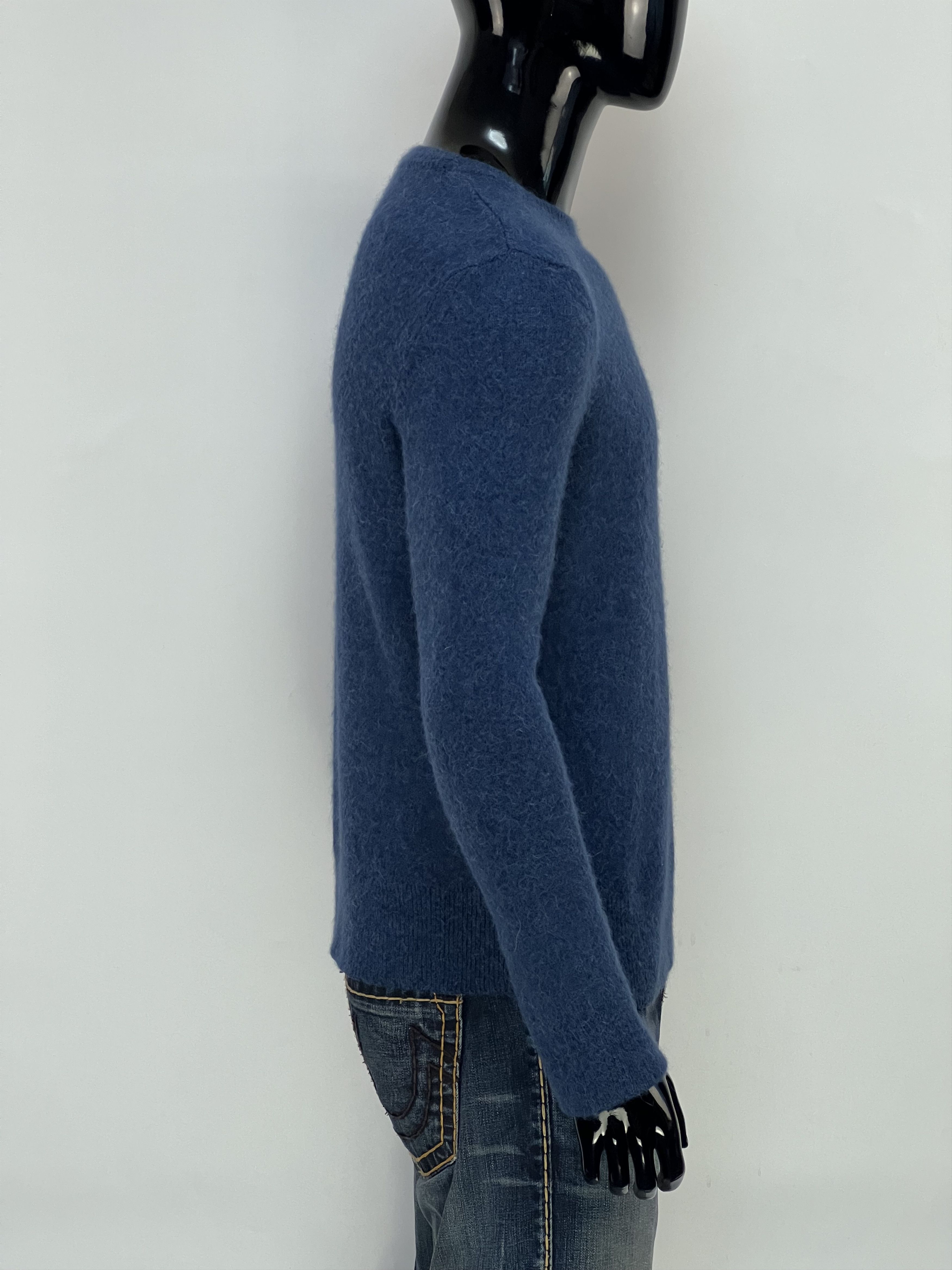 Nudie Jeans Nudie Jeans Co Men's Wool Alpaca Crew Neck Sweater Size US M / EU 48-50 / 2 - 2 Thumbnail