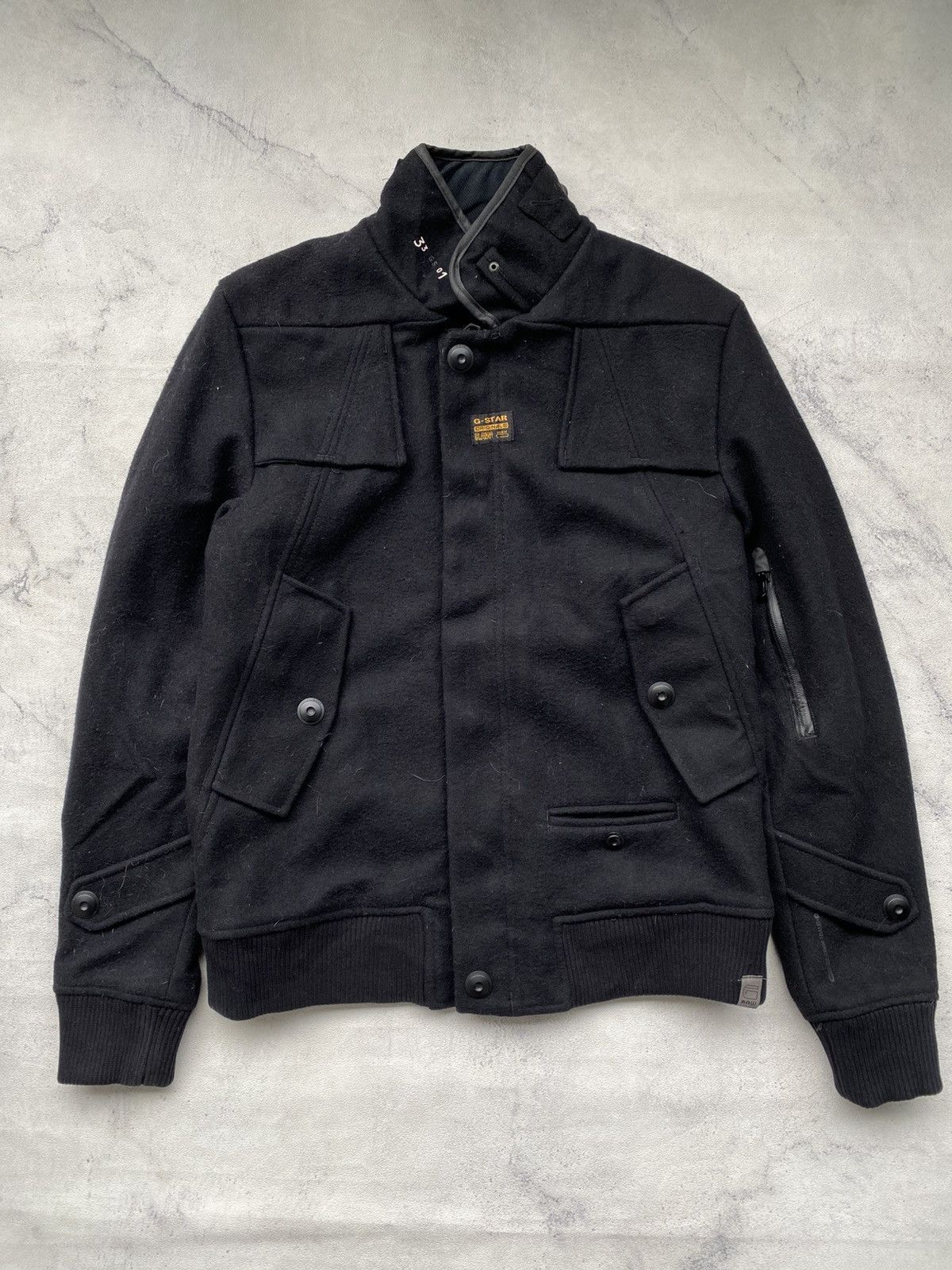 G-Star G Star Raw Wool Jacket Size US M / EU 48-50 / 2 - 3 Thumbnail