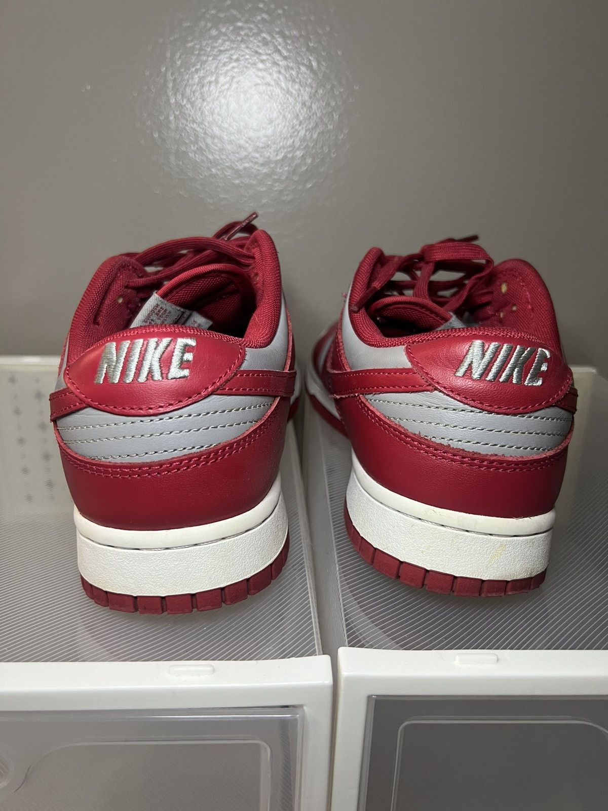 Nike Nike Dunk Low UNLV SP 2021 Nike Air Red Gray Men Size 10 Size US 10 / EU 43 - 4 Thumbnail