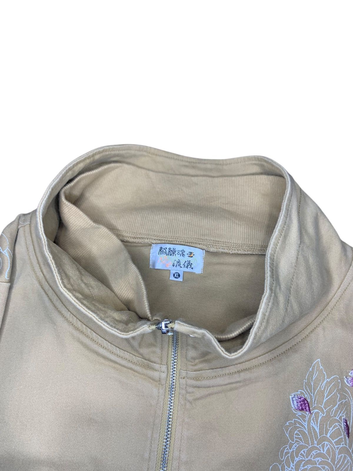 14th Addiction 2000s Karakuri Tamashii embroidery bono jacket double collar Size US L / EU 52-54 / 3 - 13 Thumbnail