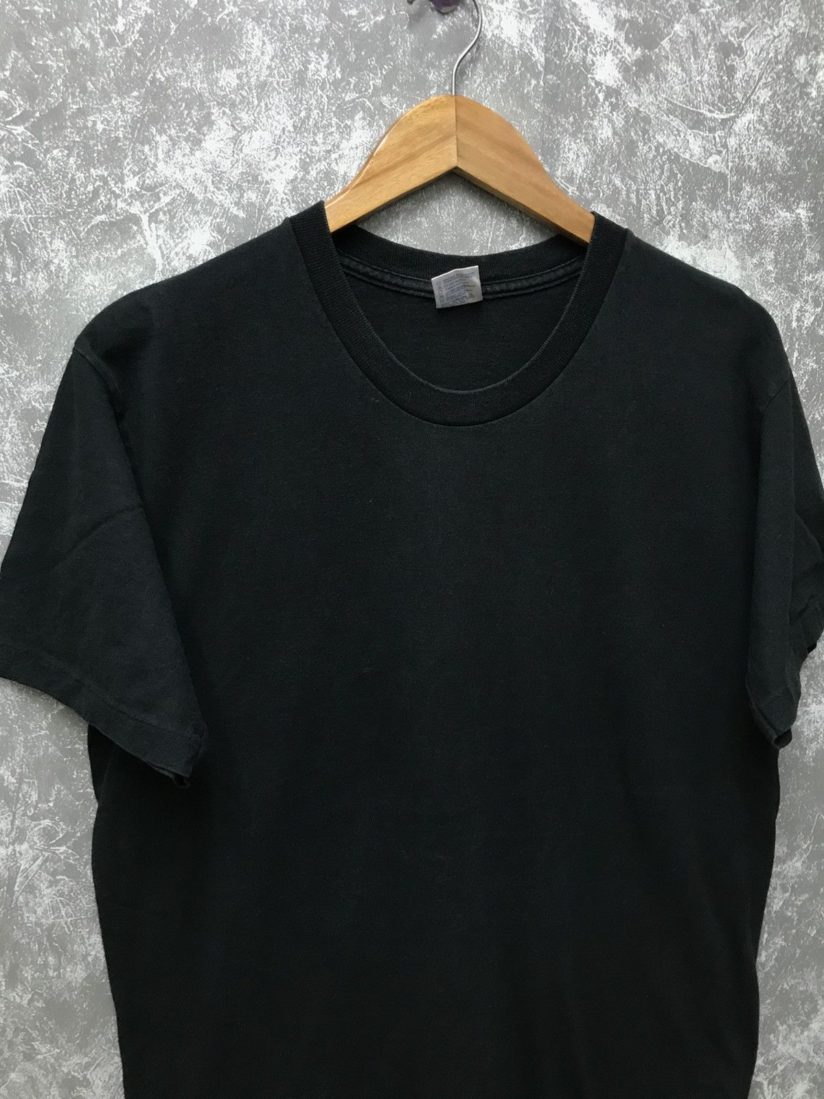 Other Vintage90s Blank Black Single Stitch T-shirt Size US M / EU 48-50 / 2 - 6 Thumbnail