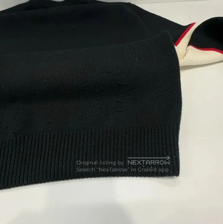 Givenchy Givenchy Men's Logo Intarsia Knit Sweater. Size US S / EU 44-46 / 1 - 7 Thumbnail