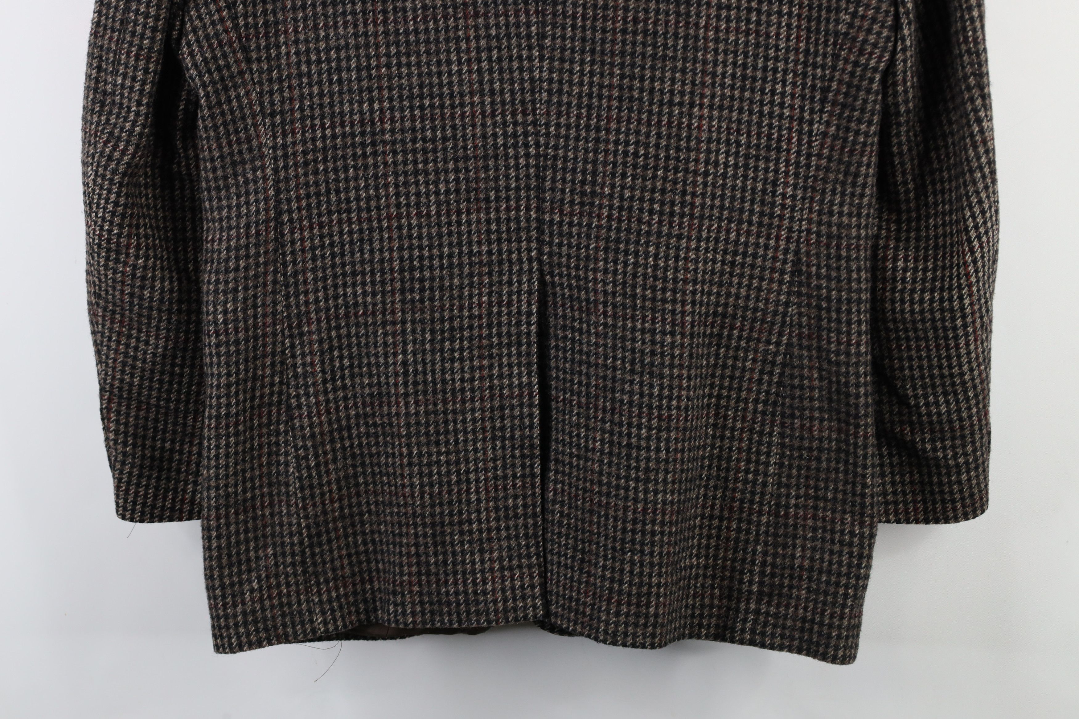 Vintage Vintage 90s Houndstooth Boat Captain Blazer Suit Jacket USA Size US L / EU 52-54 / 3 - 16 Thumbnail