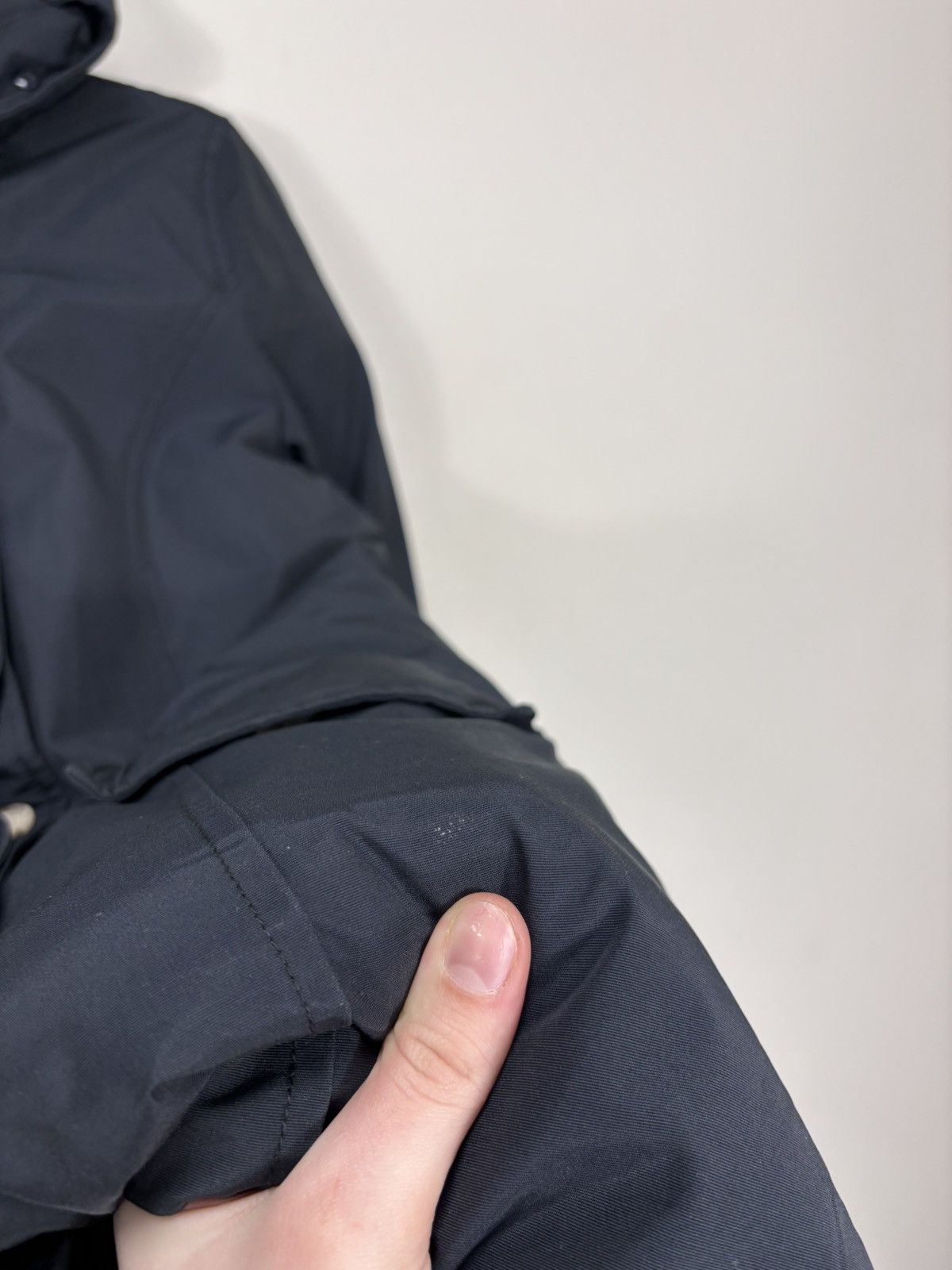 Woolrich Woolen Mills Woolrich Women’s Arctic Parka In Ramar Cloth Navy Blue Coat Size XS / US 0-2 / IT 36-38 - 6 Thumbnail