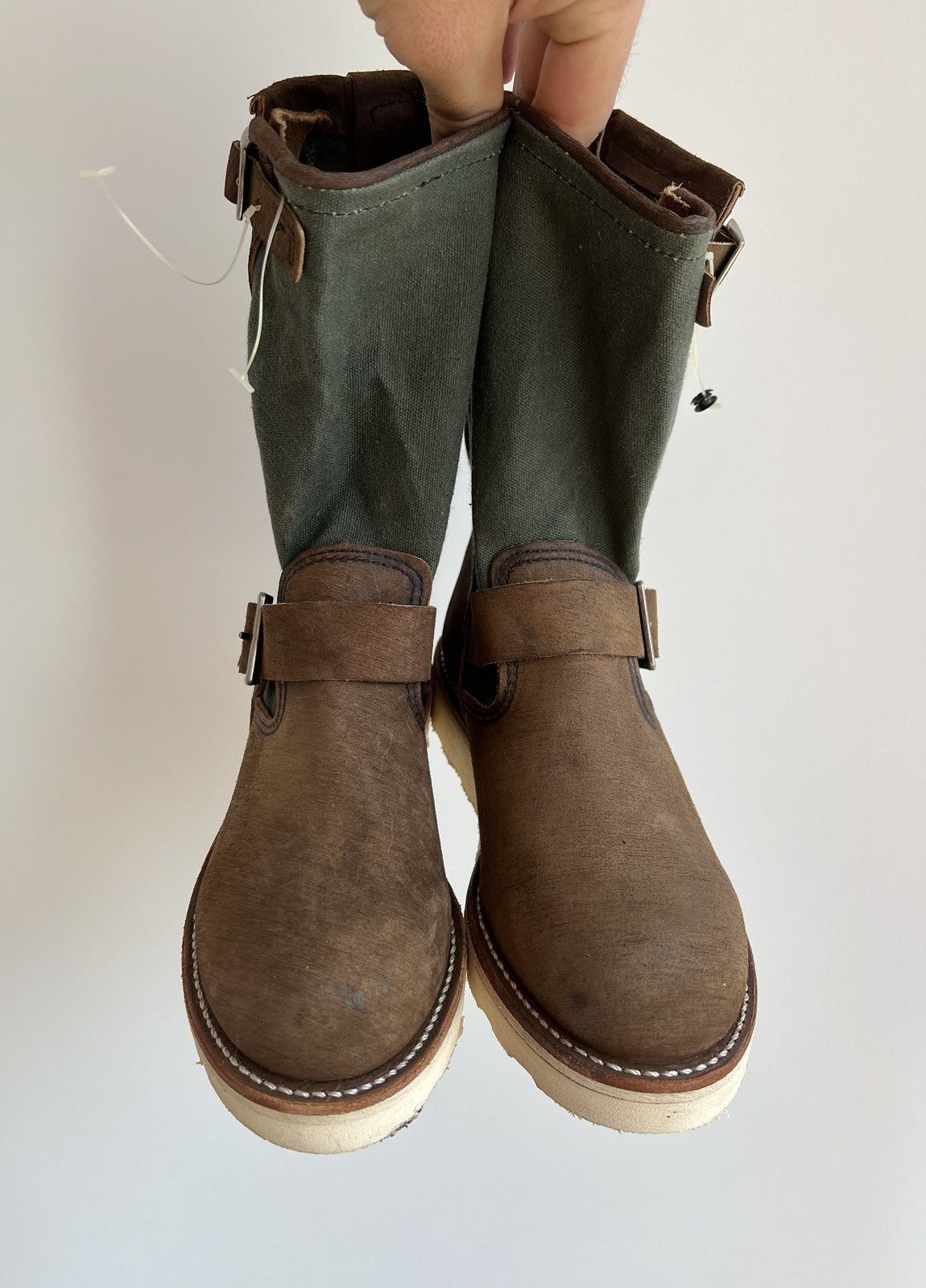 Red Wing × Vintage Vintage Red Wing 2980 Suede Brown Boots Shoes Size US 5 / EU 37 - 3 Thumbnail