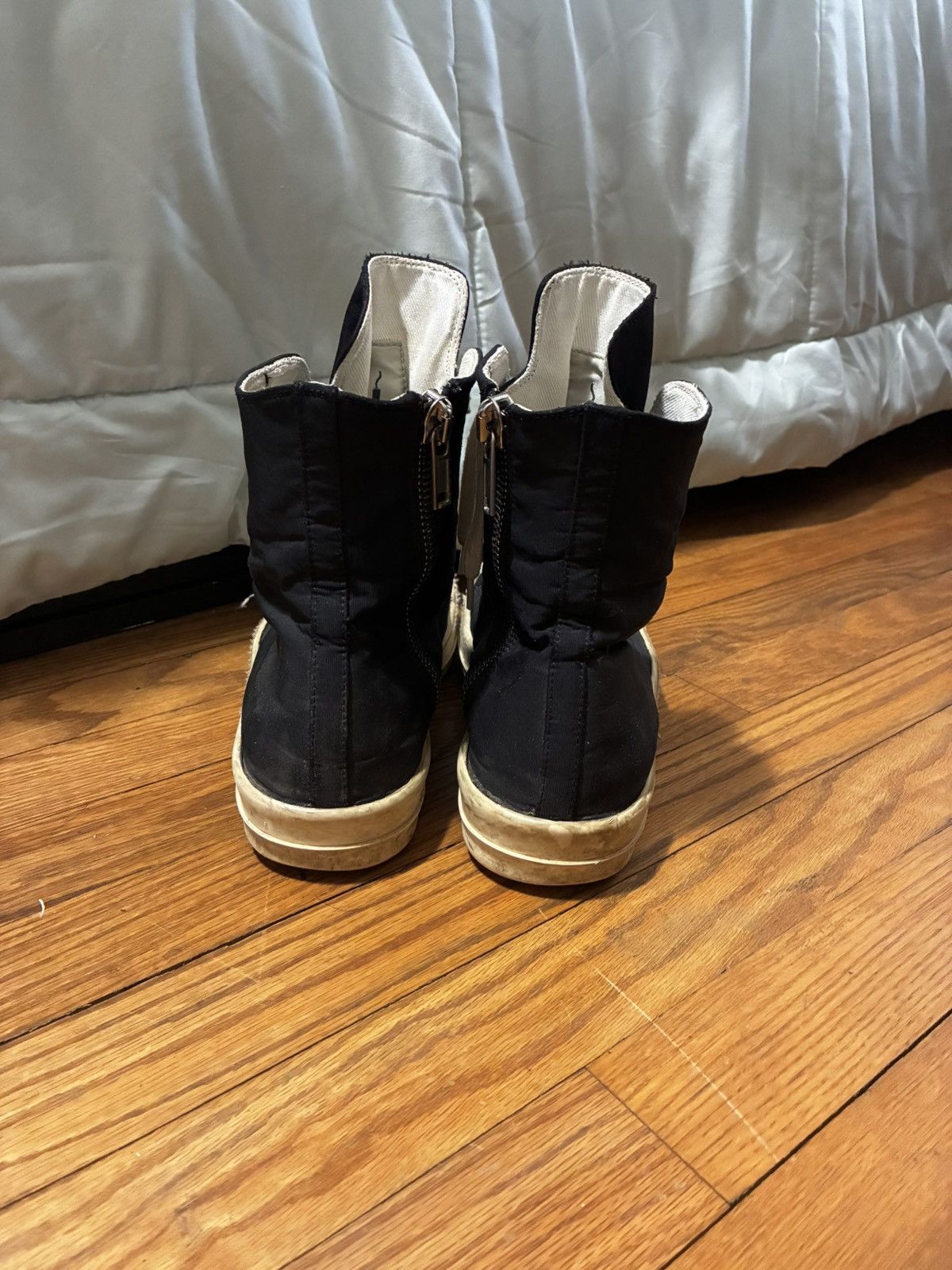 Rick Owens Drkshdw Rick Owens 2015 Nylon Ramones Size US 9 / EU 42 - 2 Thumbnail