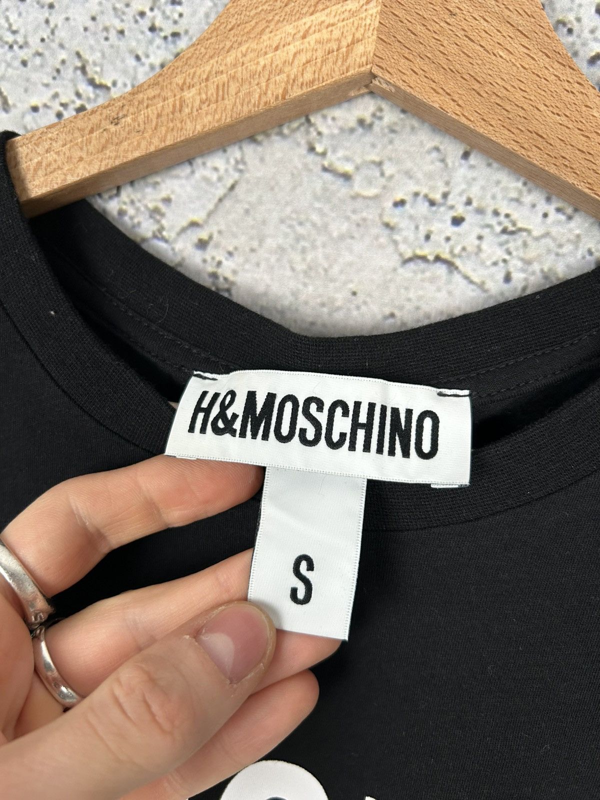 H&M × Moschino Moschino x H&M Crew Graphic Tee Streetwear Designer Hype Size US S / EU 44-46 / 1 - 5 Thumbnail