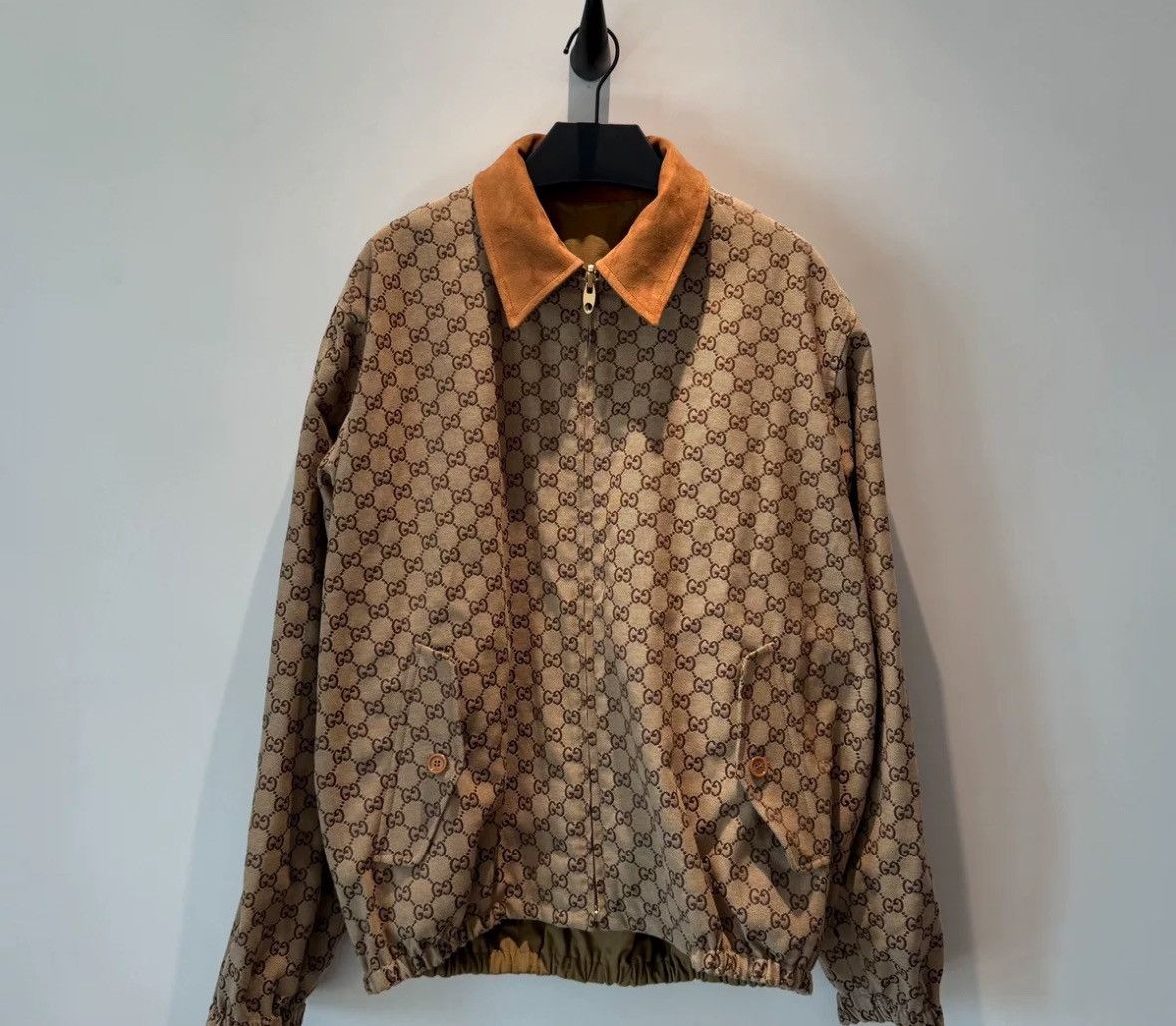 Gucci Gucci double-sided khaki executive jacket2412-Nextarrow Size US S / EU 44-46 / 1 - 3 Thumbnail