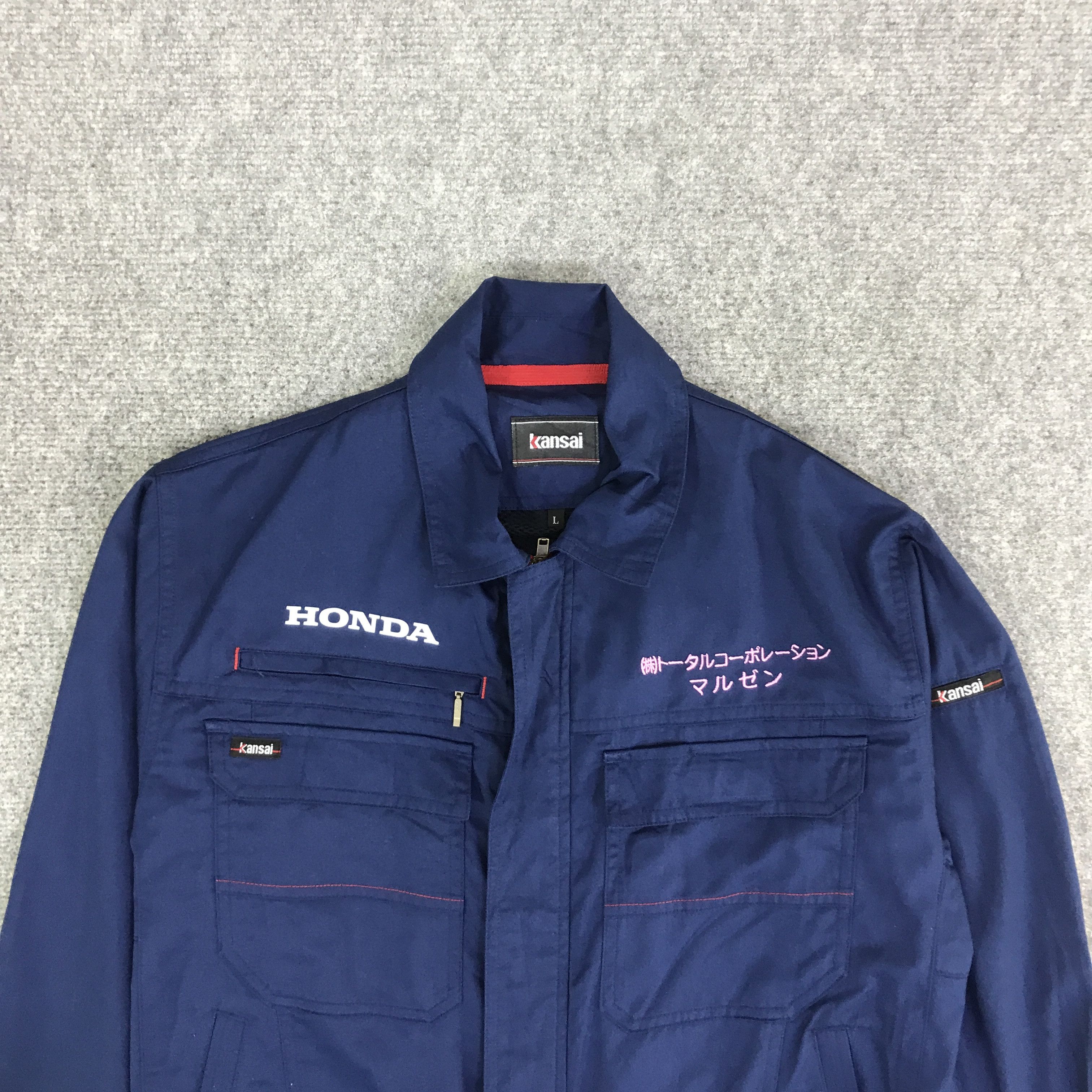 Kansai Yamamoto HONDA RACING CUSTOM JAPAN JACKET K122B12 Size US M / EU 48-50 / 2 - 3 Thumbnail