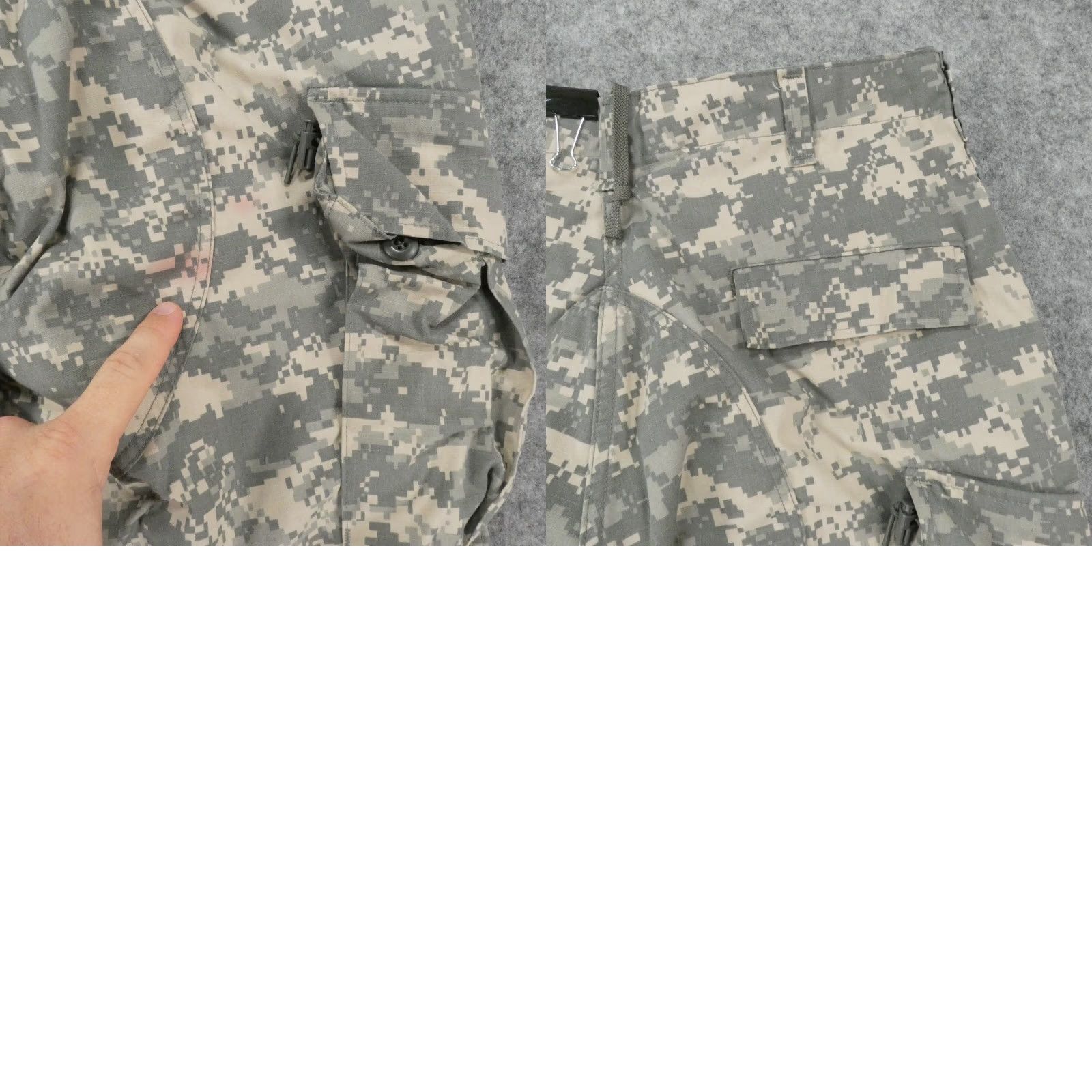 Vintage US Army Pants Mens Medium Long Cargo Green Digital Camo Combat Utility Size US 36 / EU 52 - 10 Thumbnail