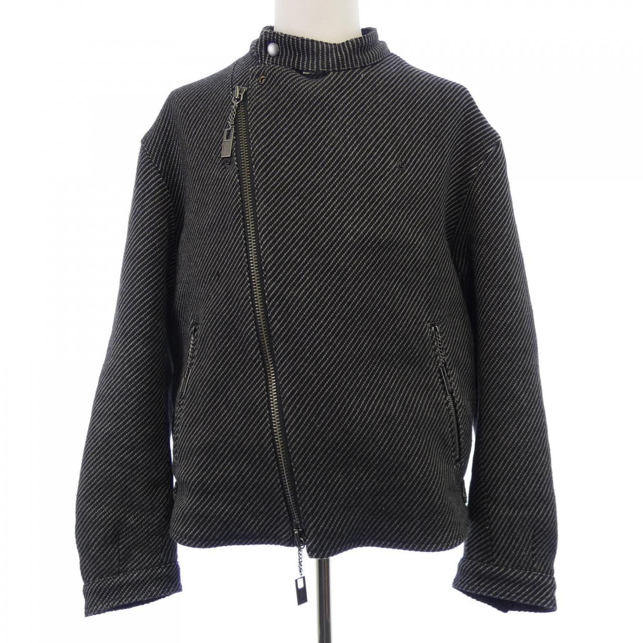 Other Yoji Yamamoto Pool Homme Yohji Yamamoto Pour Homme Wool Jacket Textile Outerwear HOY08104 DUTY FREE for USA Size ONE SIZE - 1 Thumbnail