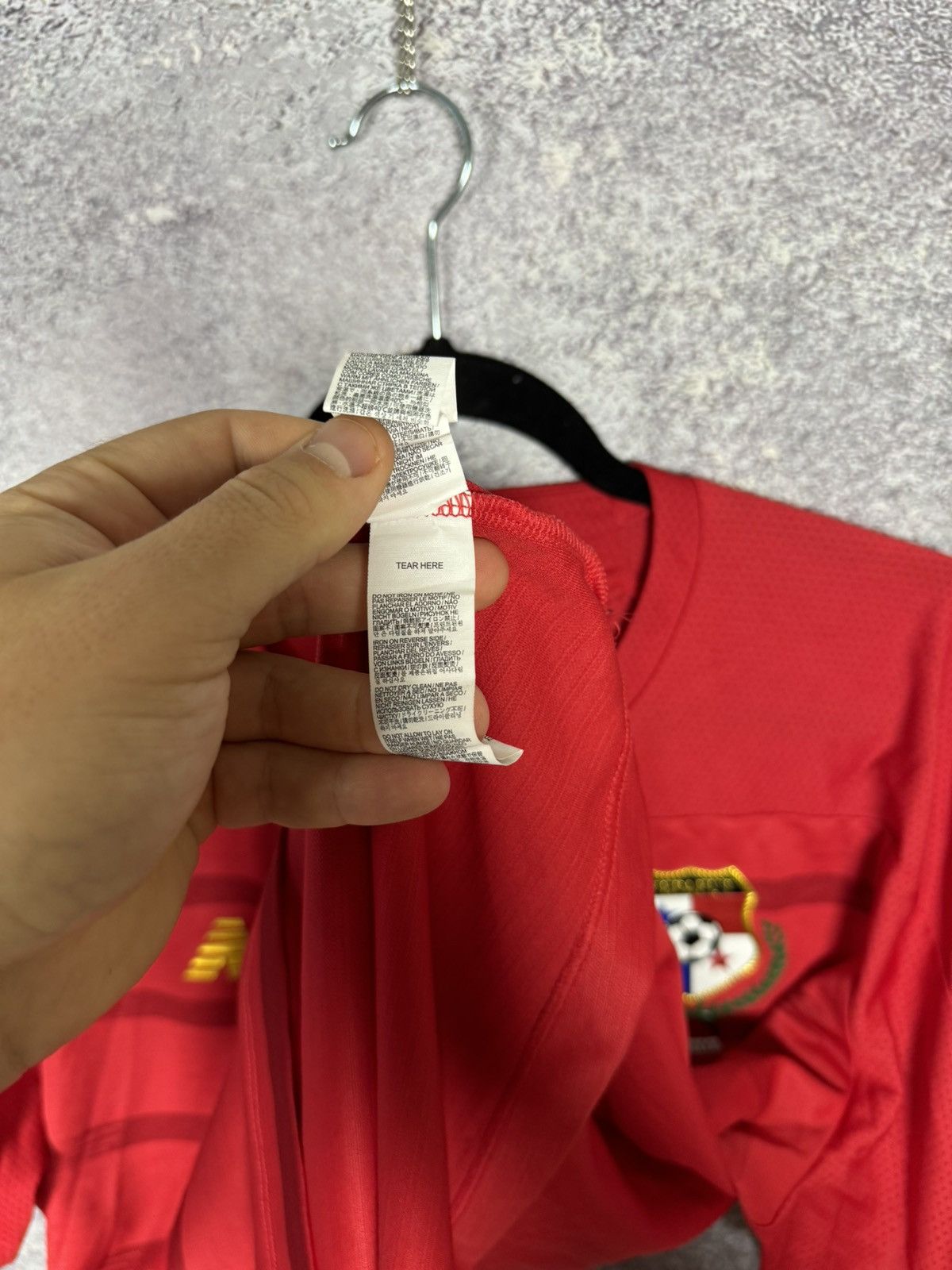 New Balance Panama National Team 2020 International NB Soccer Jersey Size US L / EU 52-54 / 3 - 12 Thumbnail