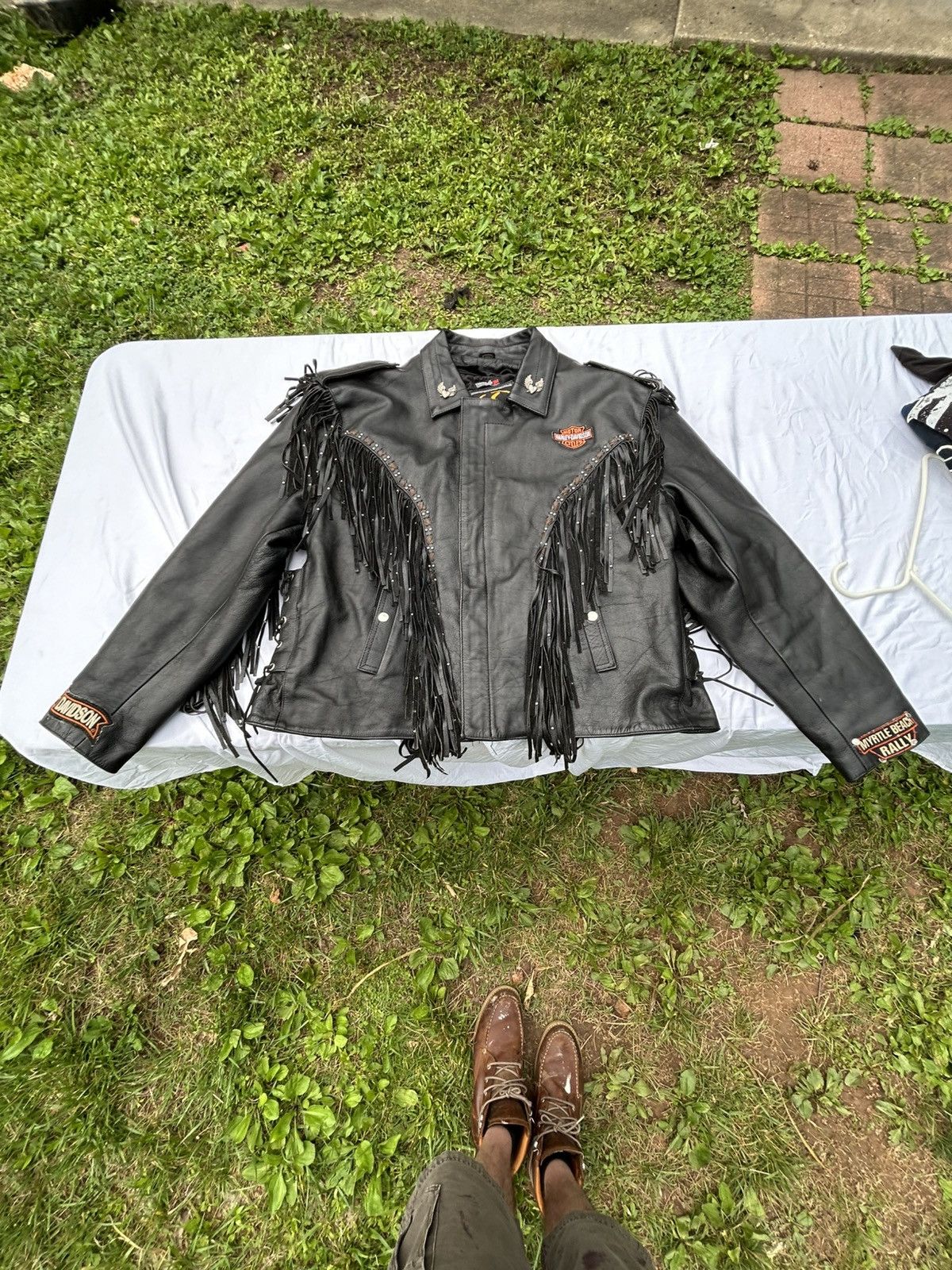 Harley Davidson Fringe Jacket | Grailed
